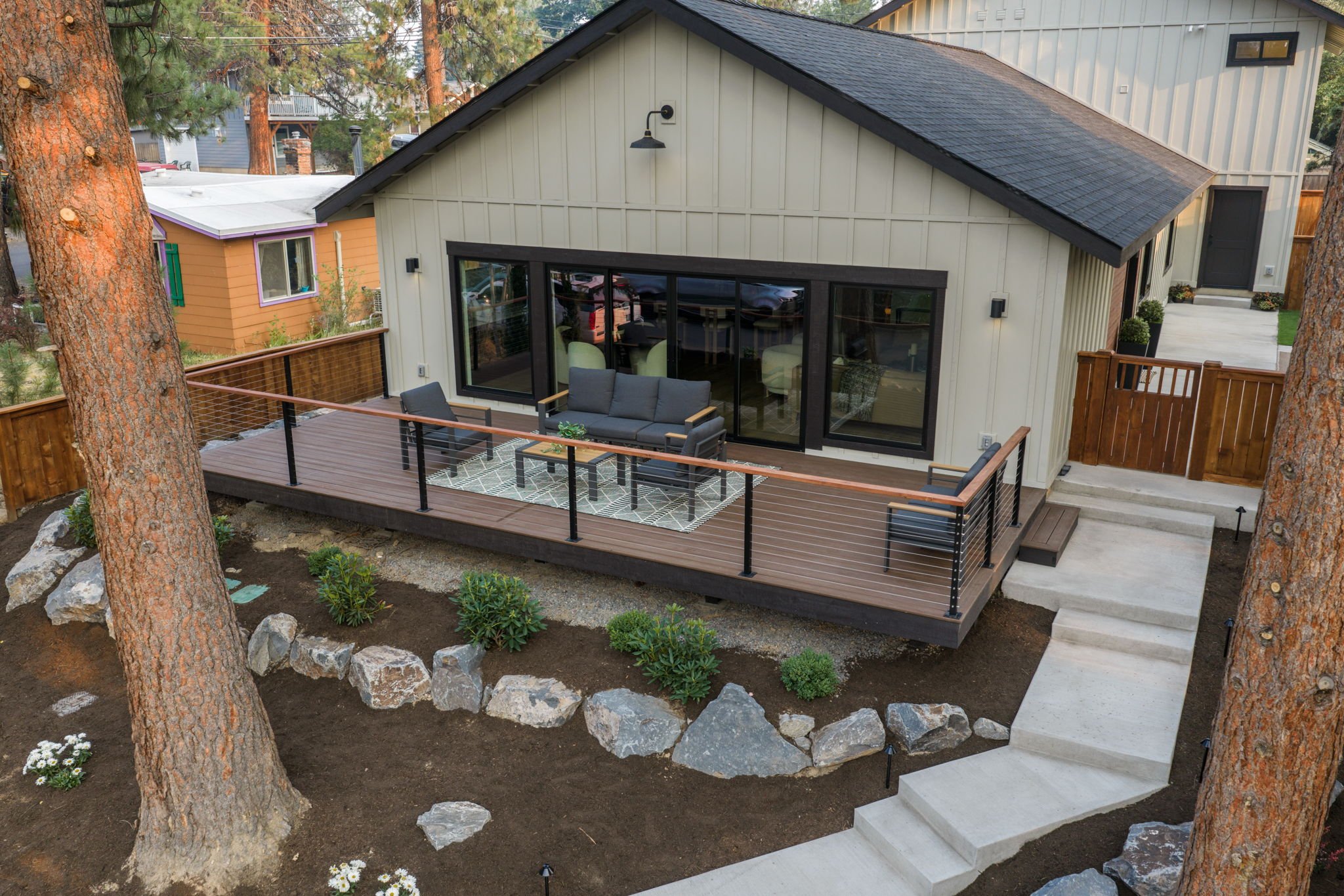 Elgin Ave Home & ADU - Front Deck & Entry