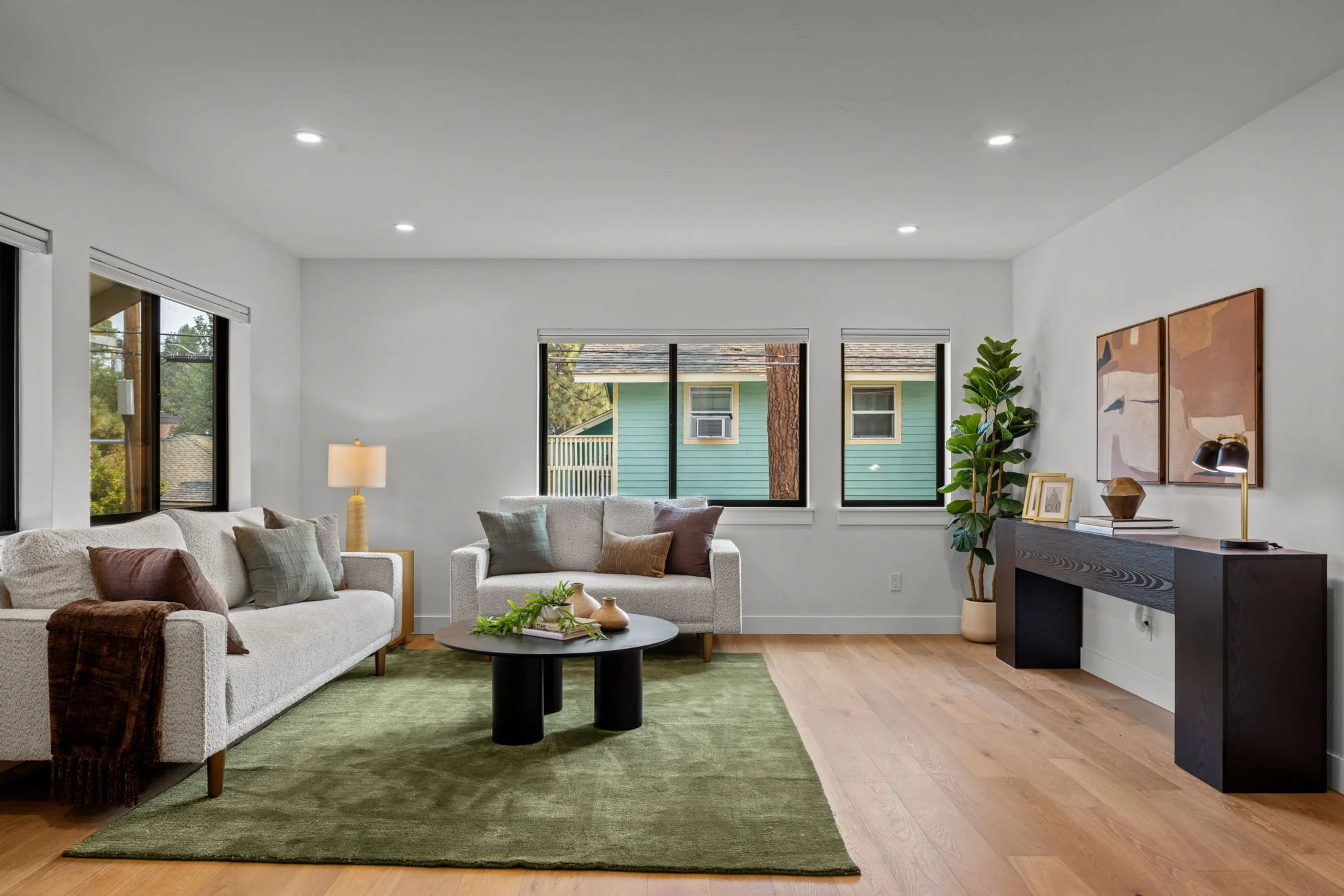 Elgin Ave Home & ADU - ADU Living Room