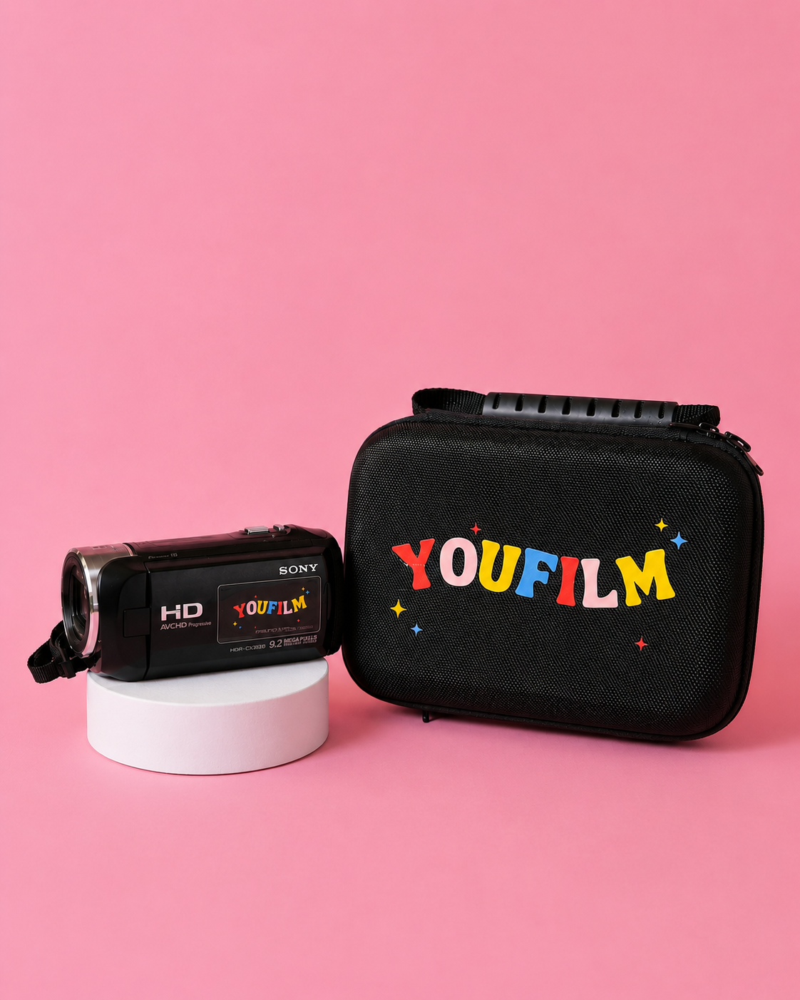 Wedding camcorder used by guests during ceremony