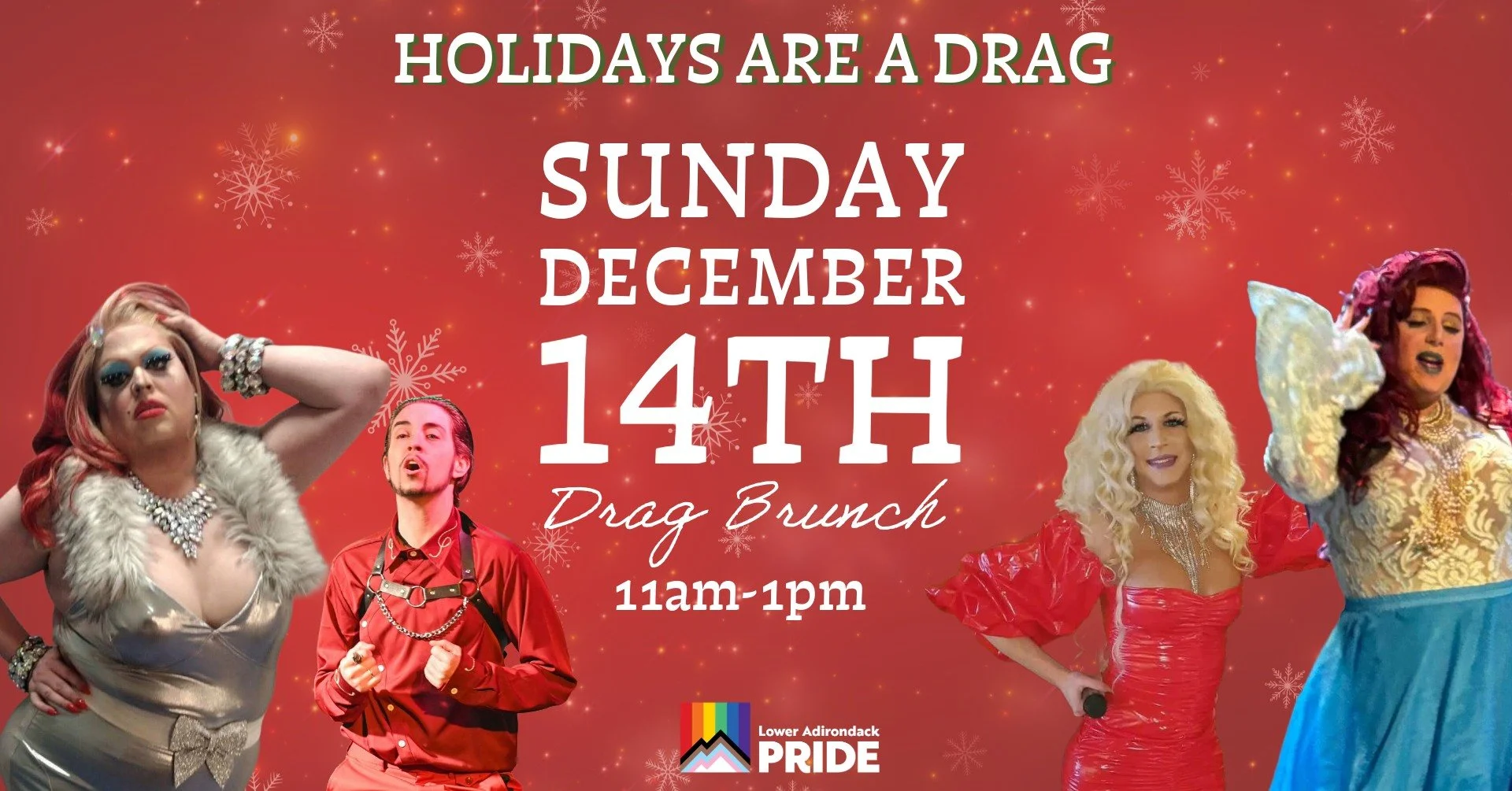 Holidays are a DRAG Brunch
