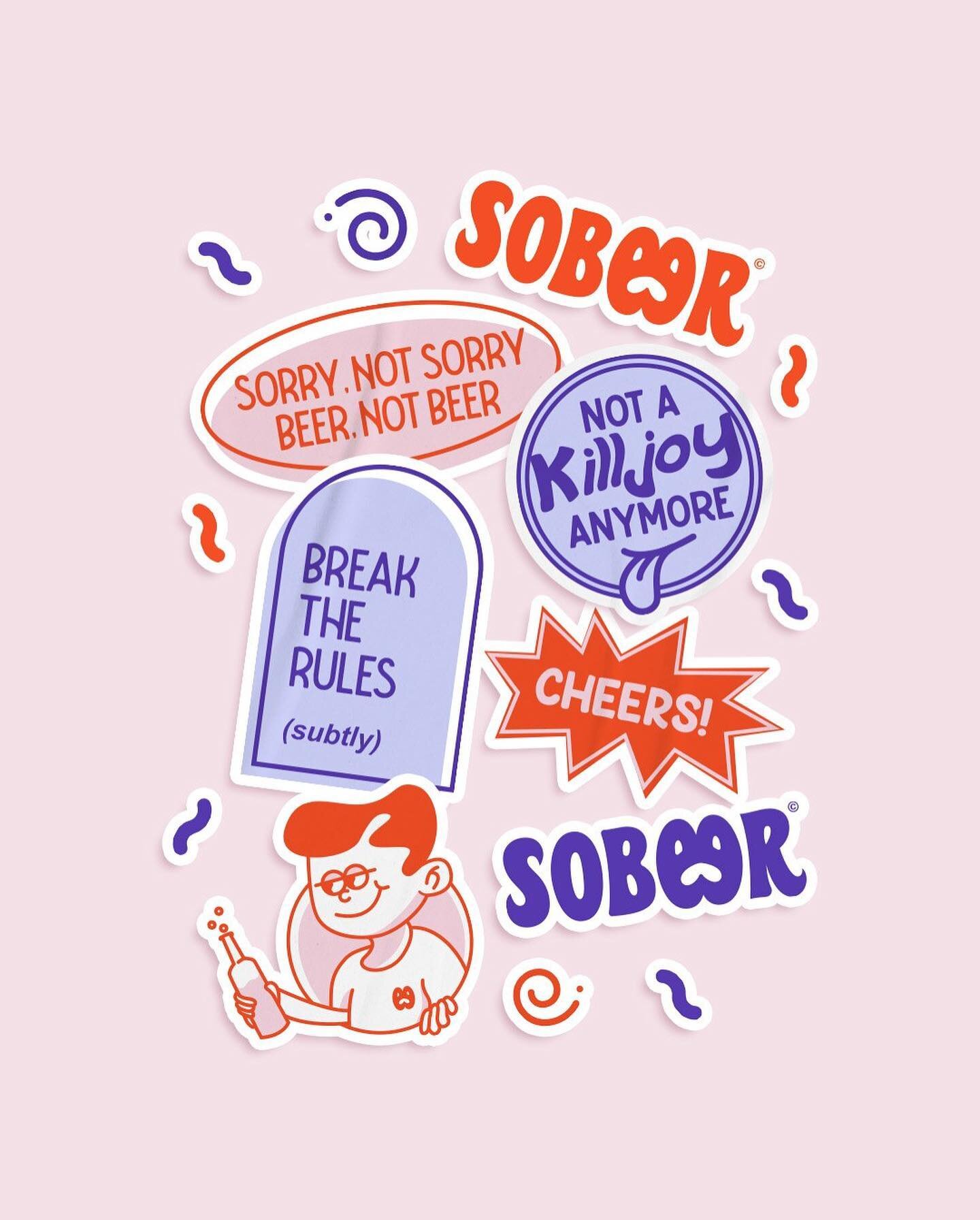 Stickers for Sobeer ✨What's your favorite here? 😜
.
.
.
.
.
.
.
#tbtsobeer #thebrieftribe  #passionproject #brief #freelancer #illustrator #logodesigns #branding #designchallenge #branddesigner #branddesign #designcommunity #brandmark #brandidentity