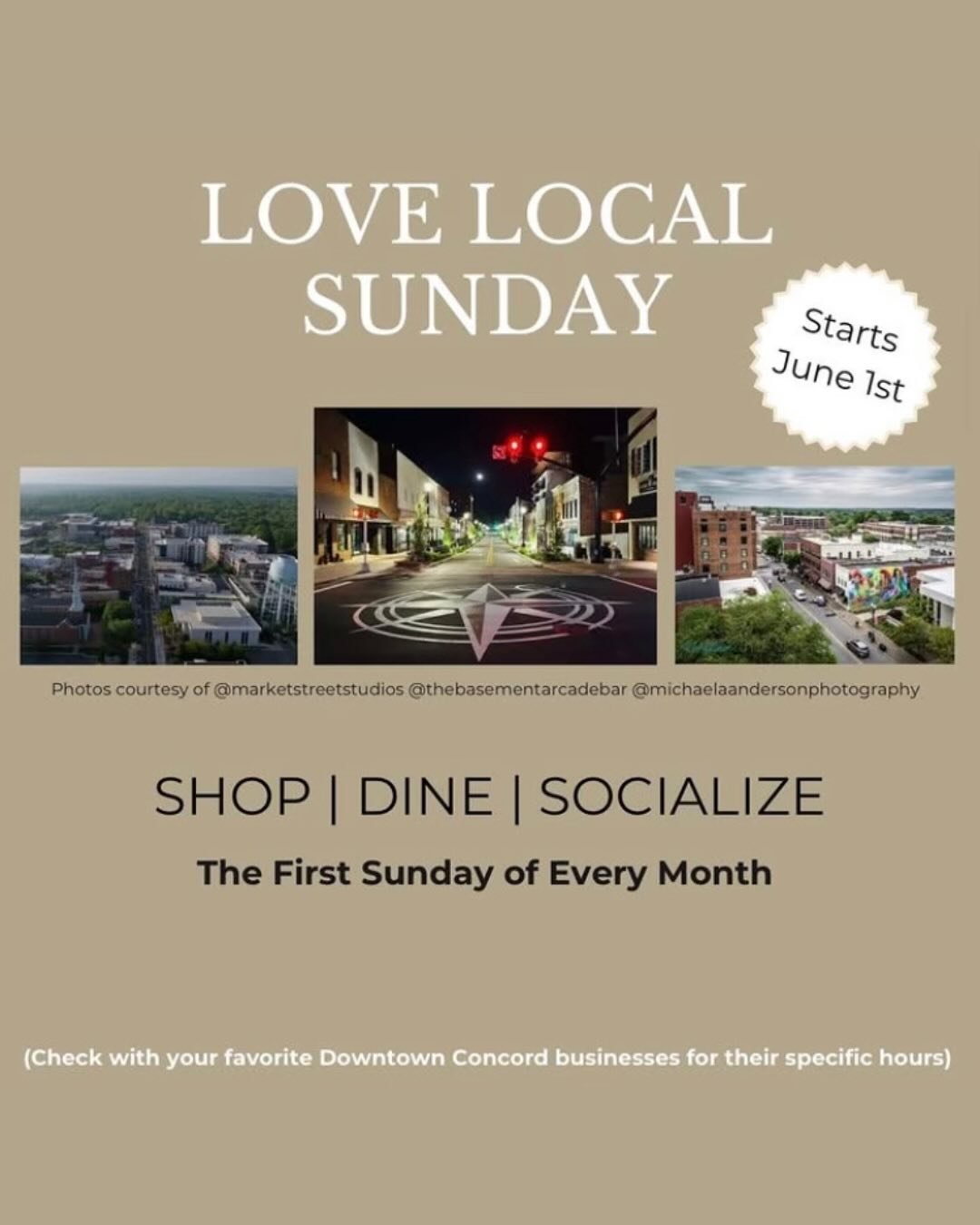 THIS SUNDAY is our very first
L o v e  L o c a l  S u n d a y !
We will be open 12-3pm 😎

We are gearing up for summer and planning some really fun things for the kiddos over the next several weeks, kicking off this weekend with a pop-up hosted by y