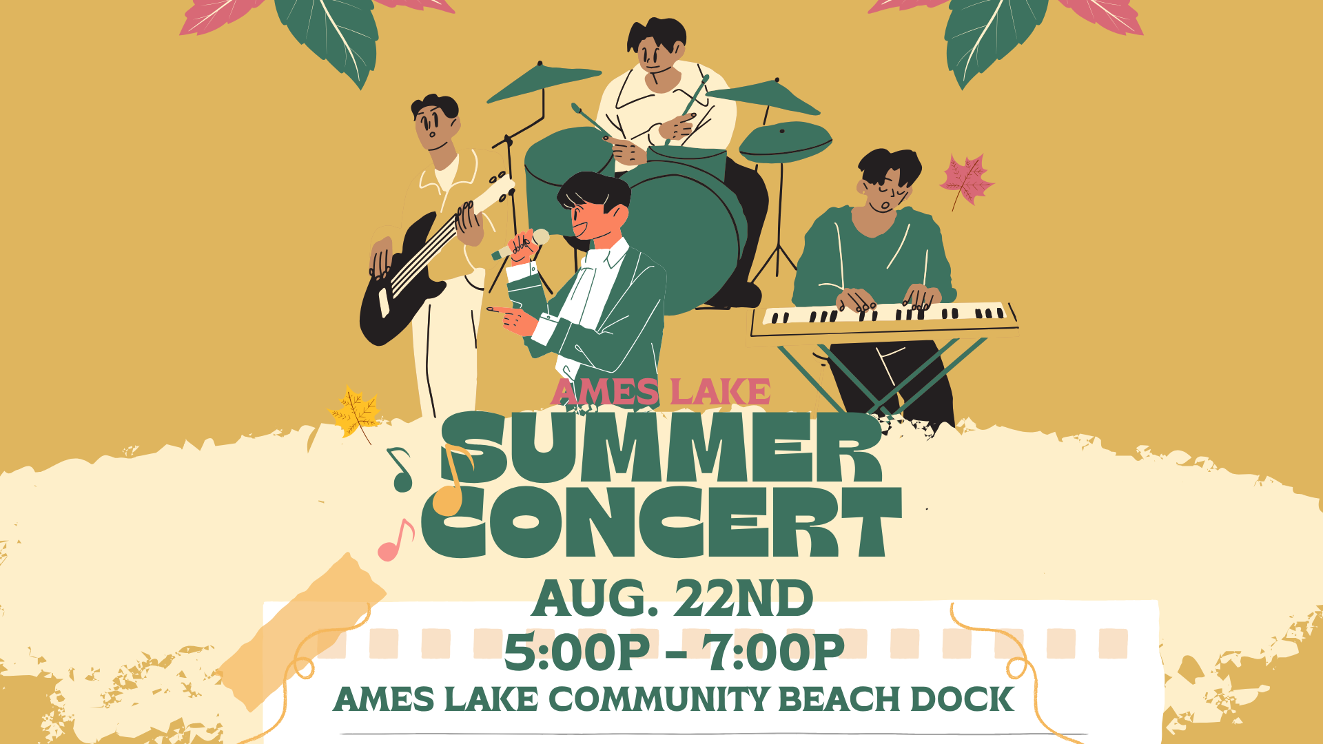 Ames Lake Dock Concert