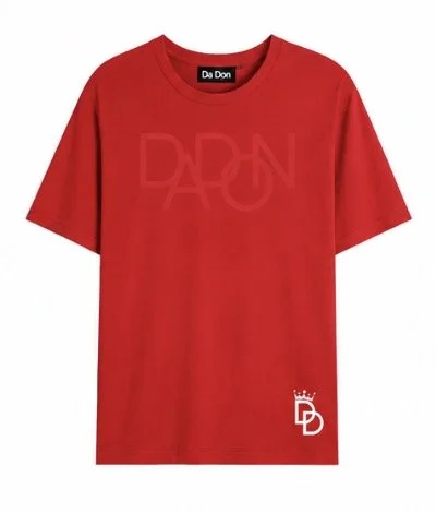 DADON STACKED TEE- RED