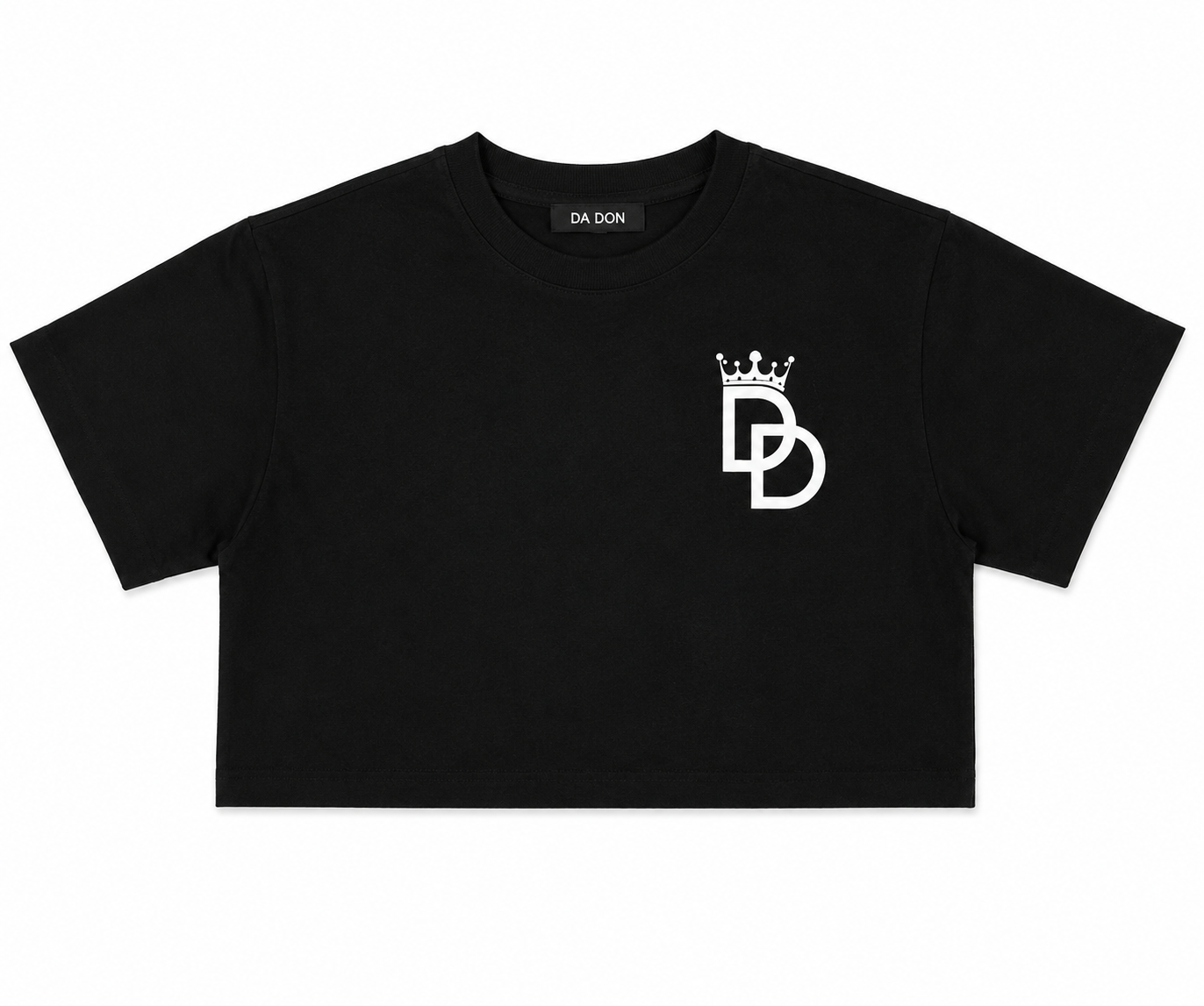 DD LOGO CROPPED TEE