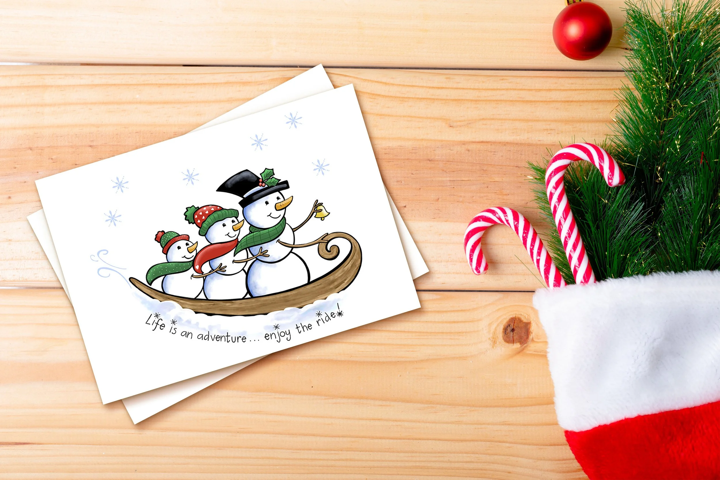 SnowAdventure_card on wood stocking.jpg