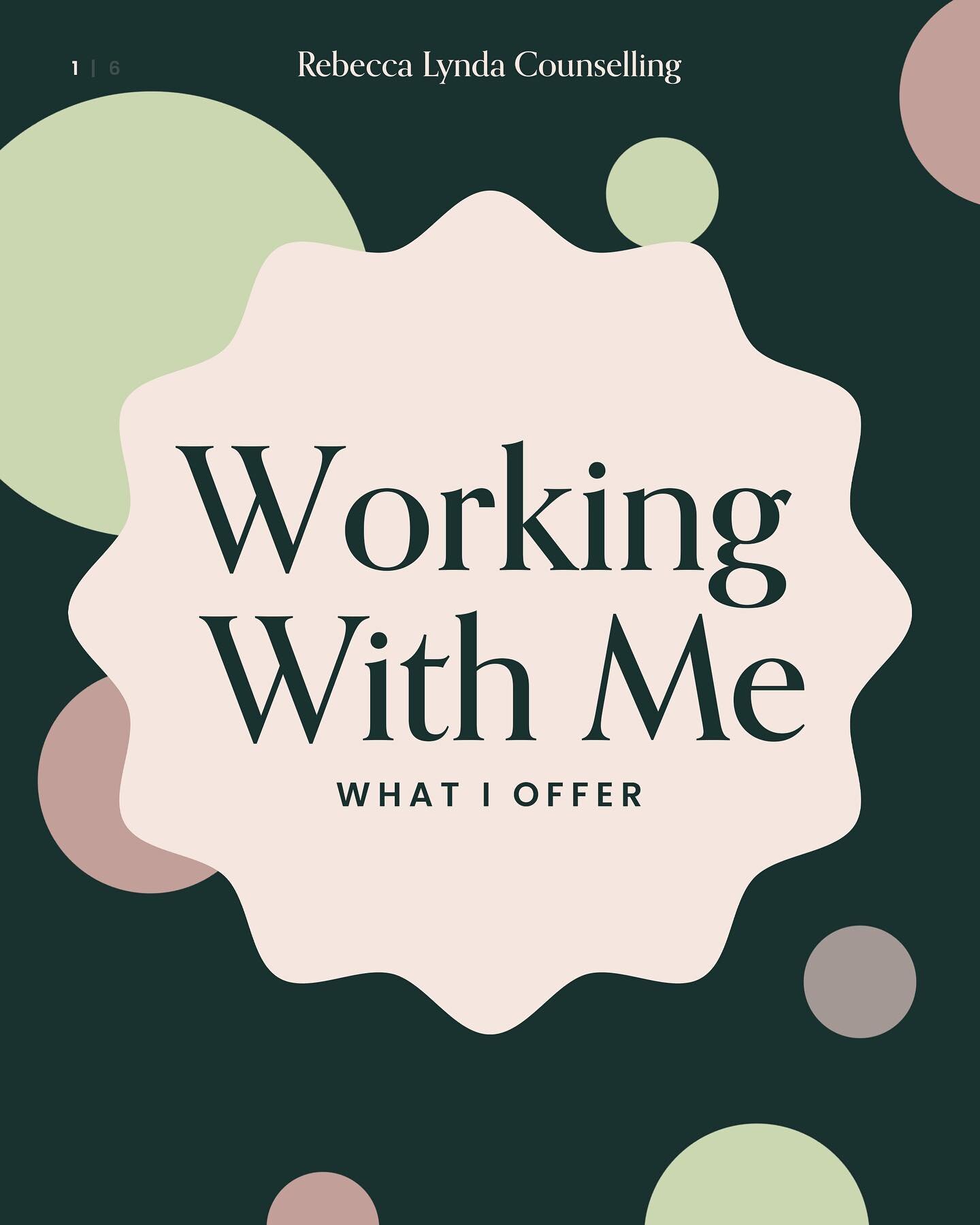 Working with me &bull; Finding the right counsellor is important. To learn more visit my website - link is in my bio.