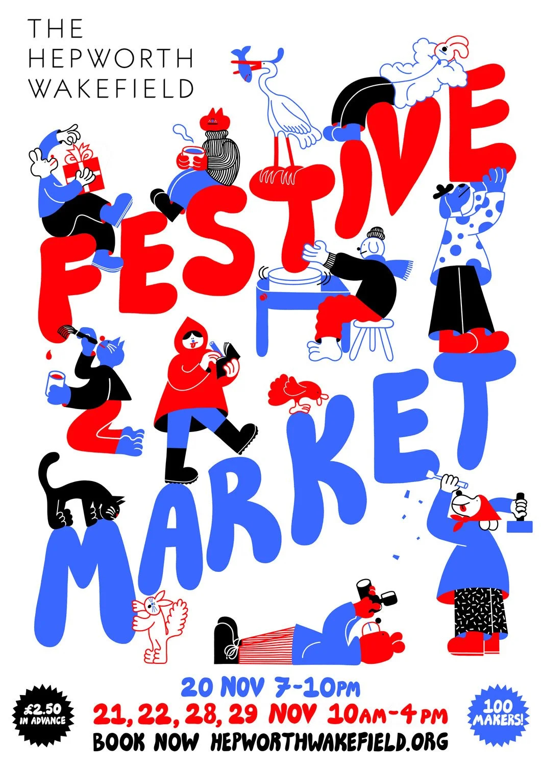 Festive Market - Exhibition Preview &amp; Opening Party | The Hepworth Wakefield