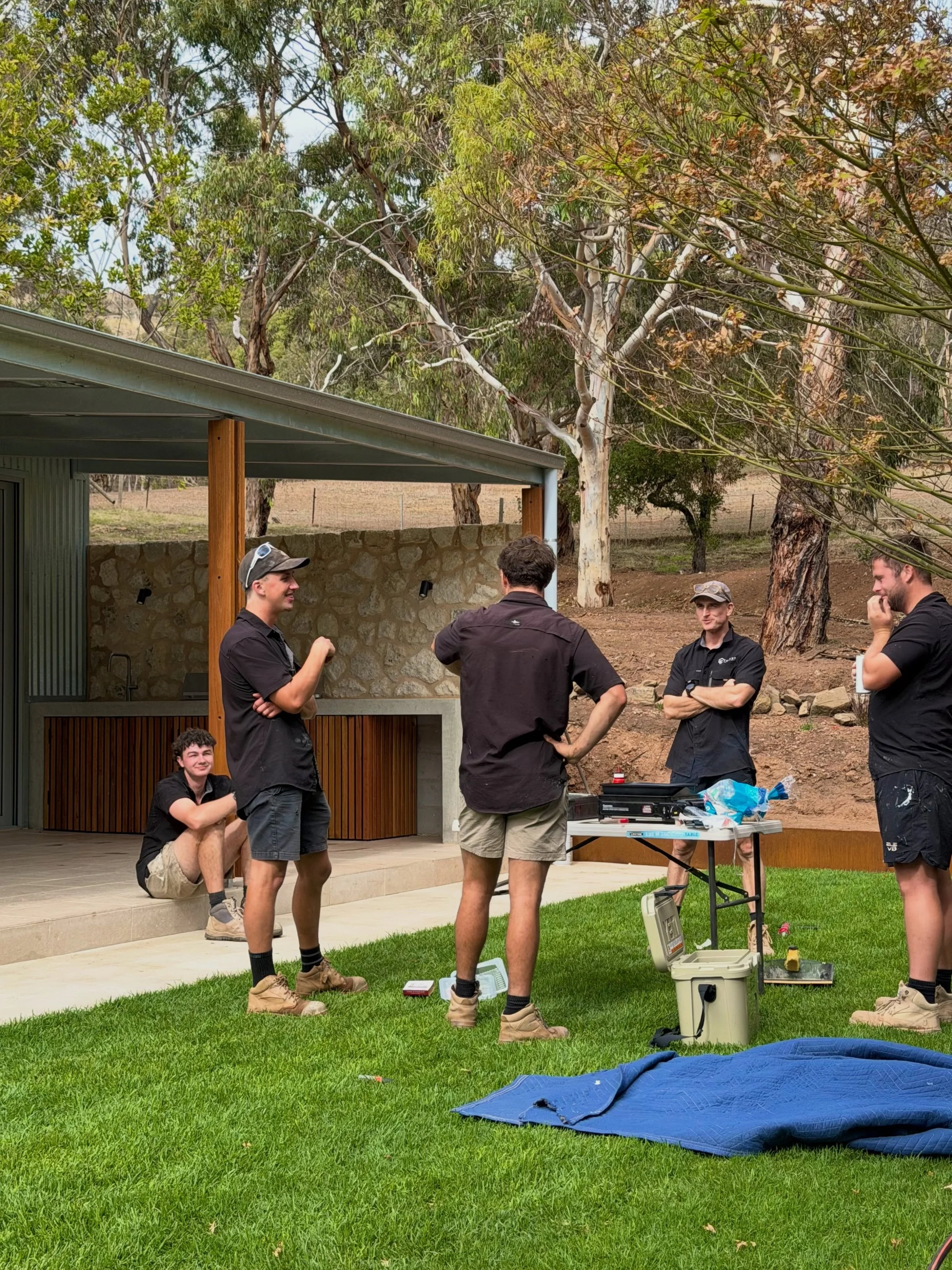 Myponga Beach | team BBQ in our last day at Myponga Beach! This was a great opportunity to check out all of the hard work that went into this project! 🙌🏼🙌🏼🙌🏼