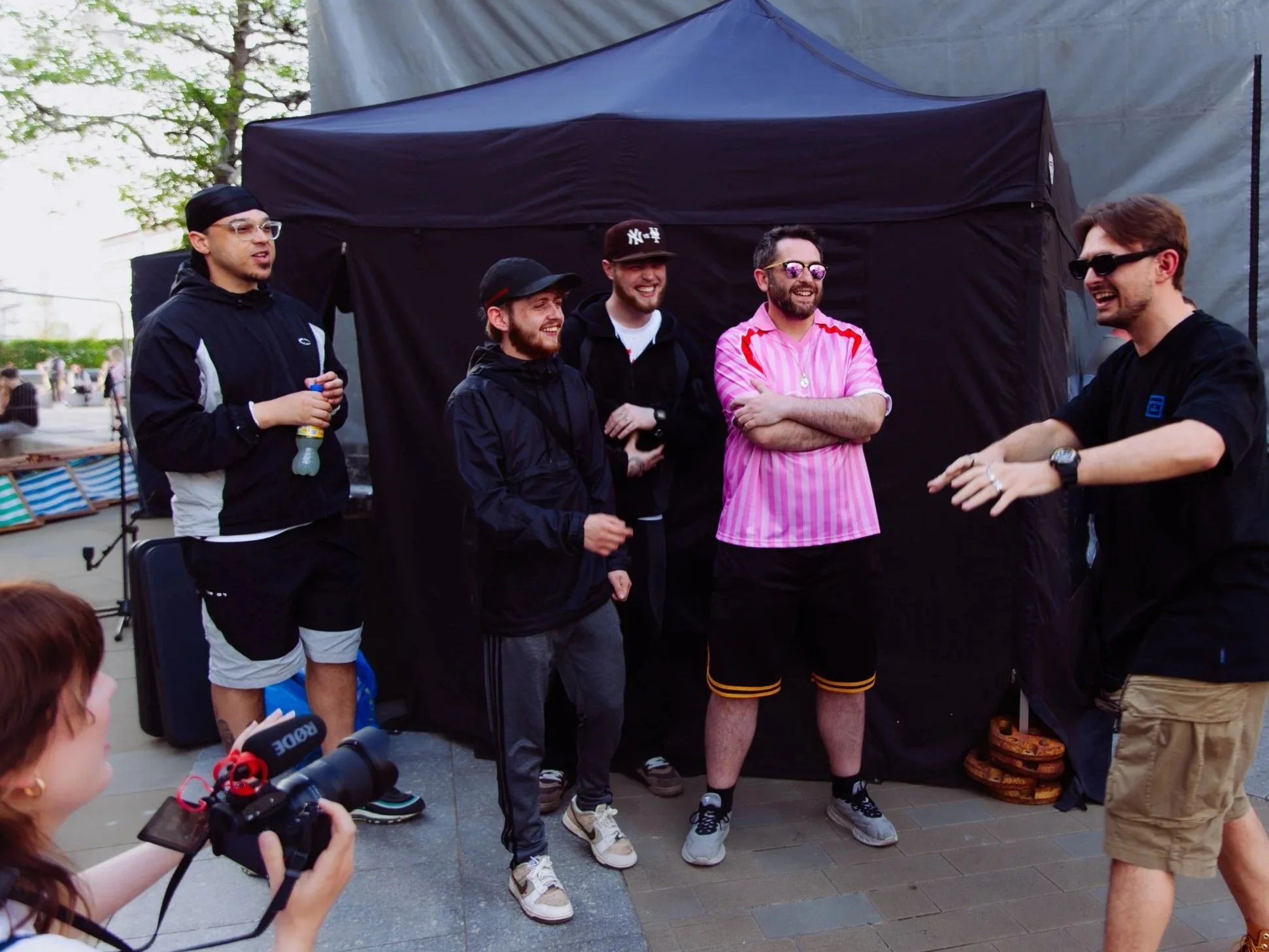 North East Rappers NE-O, Eyeconic, Max Gavins, J4M and Cart Caso