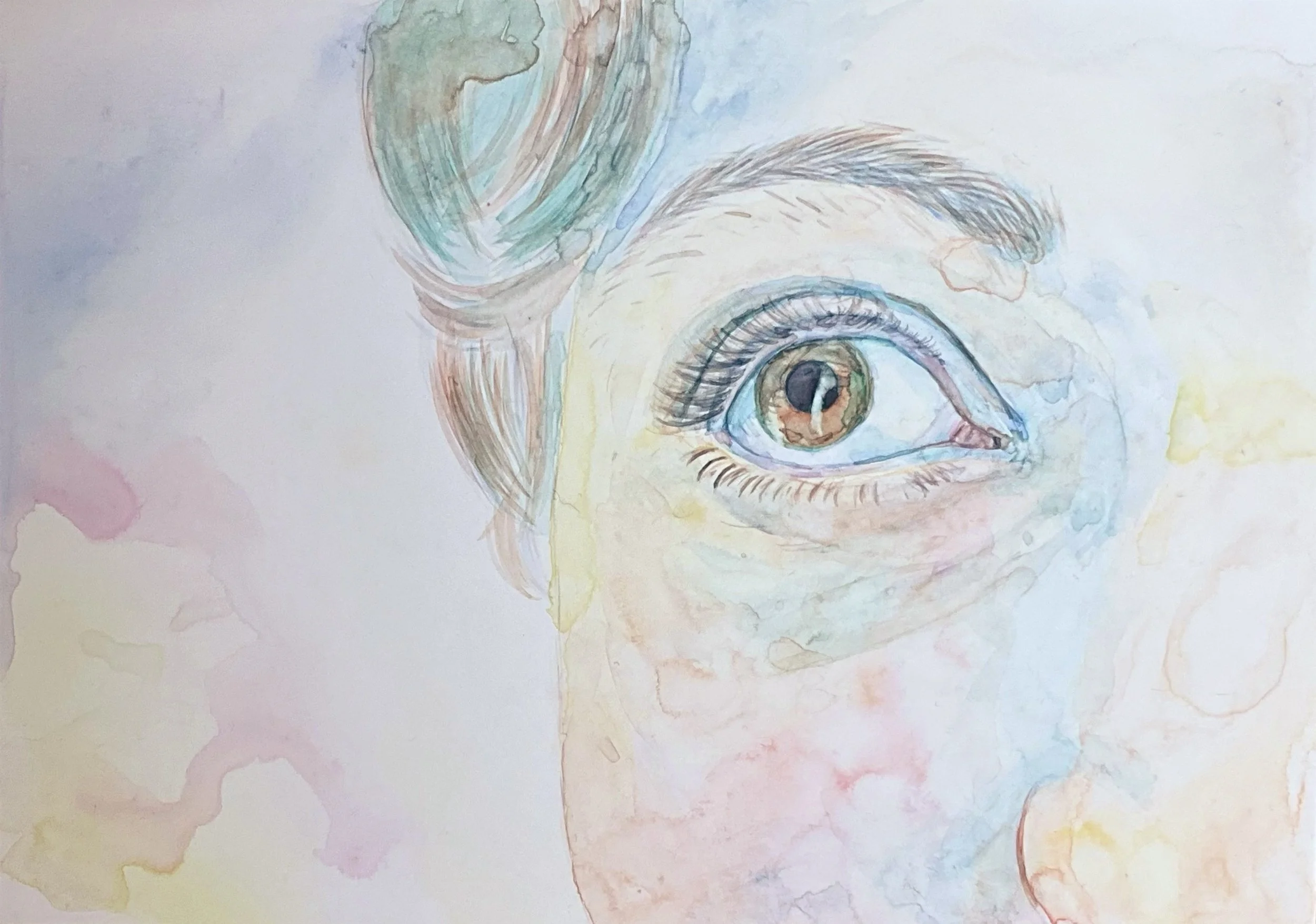 watercolour on clayboard ~ 7x5