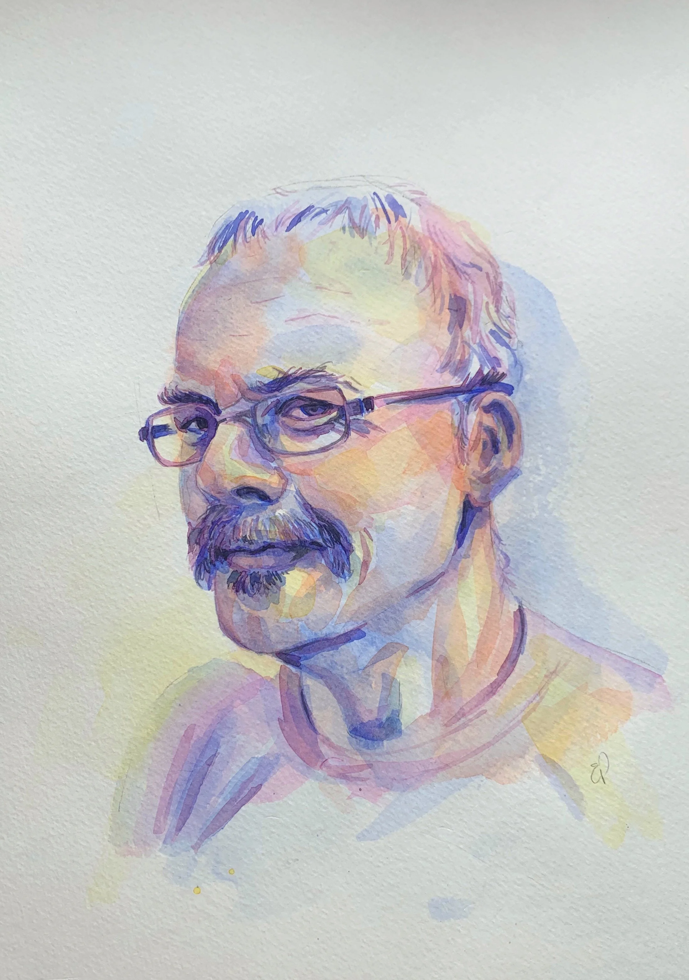 watercolour on cold press ~ A4