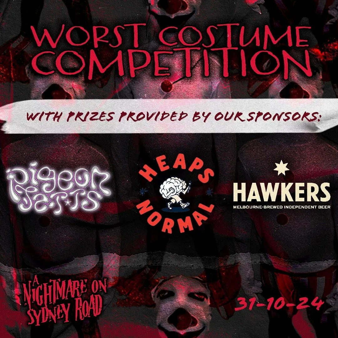 🐺WEAR YOUR WORST COSTUME TO WIN A PRIZE PROVIDED BY OUR SPONSORS🐺 $15 TIX ONLINE NOW 🔥🔥