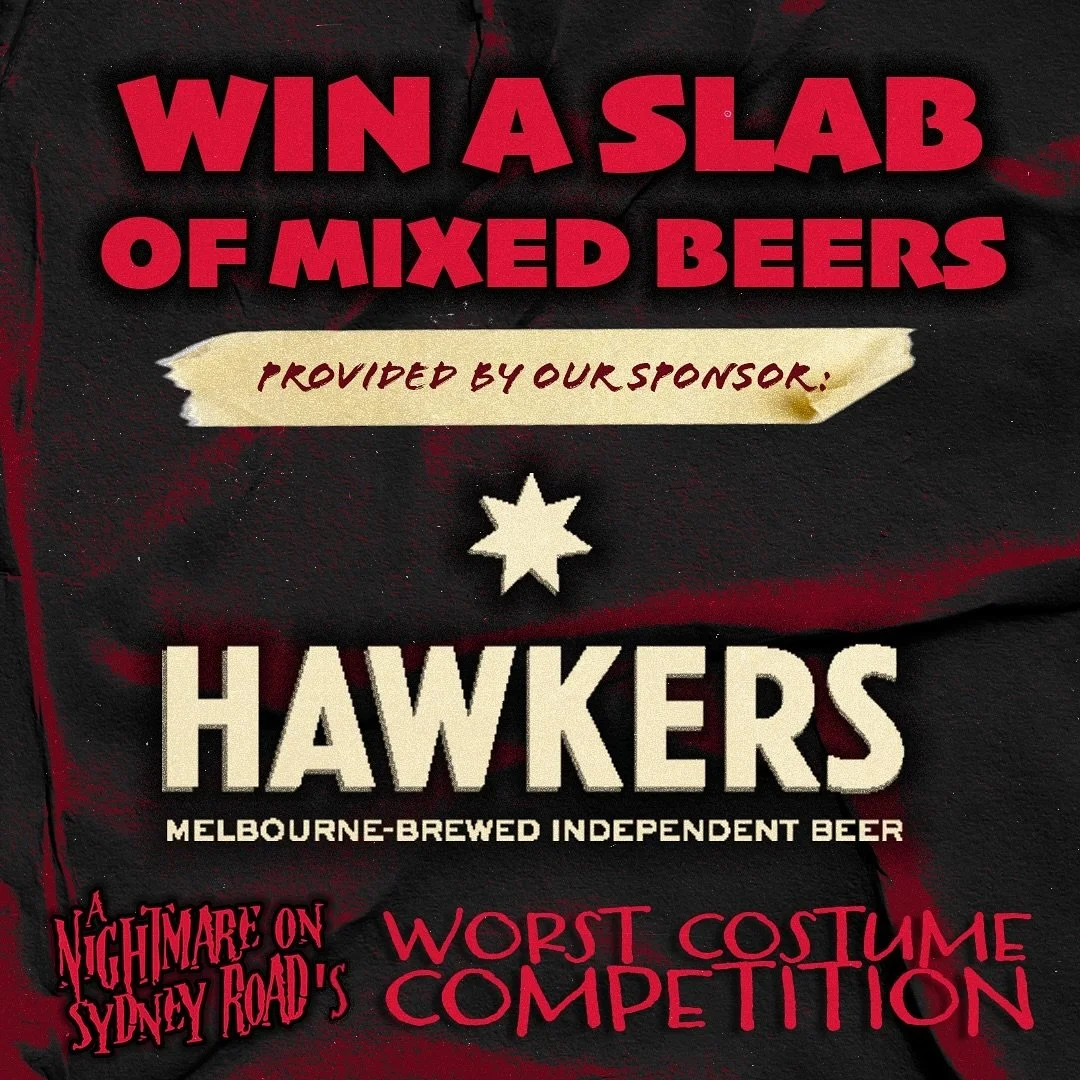 WEAR YOUR WORST COSTUME FOR A CHANCE TO WIN👹👹👹 $15 TIX SELLING FAST LINK IN BIO 

From the brand:

&ldquo;Hawkers is a fiercely independent company, and with our unconditional commitment to spreading flavourful beer, we will never stop striving to