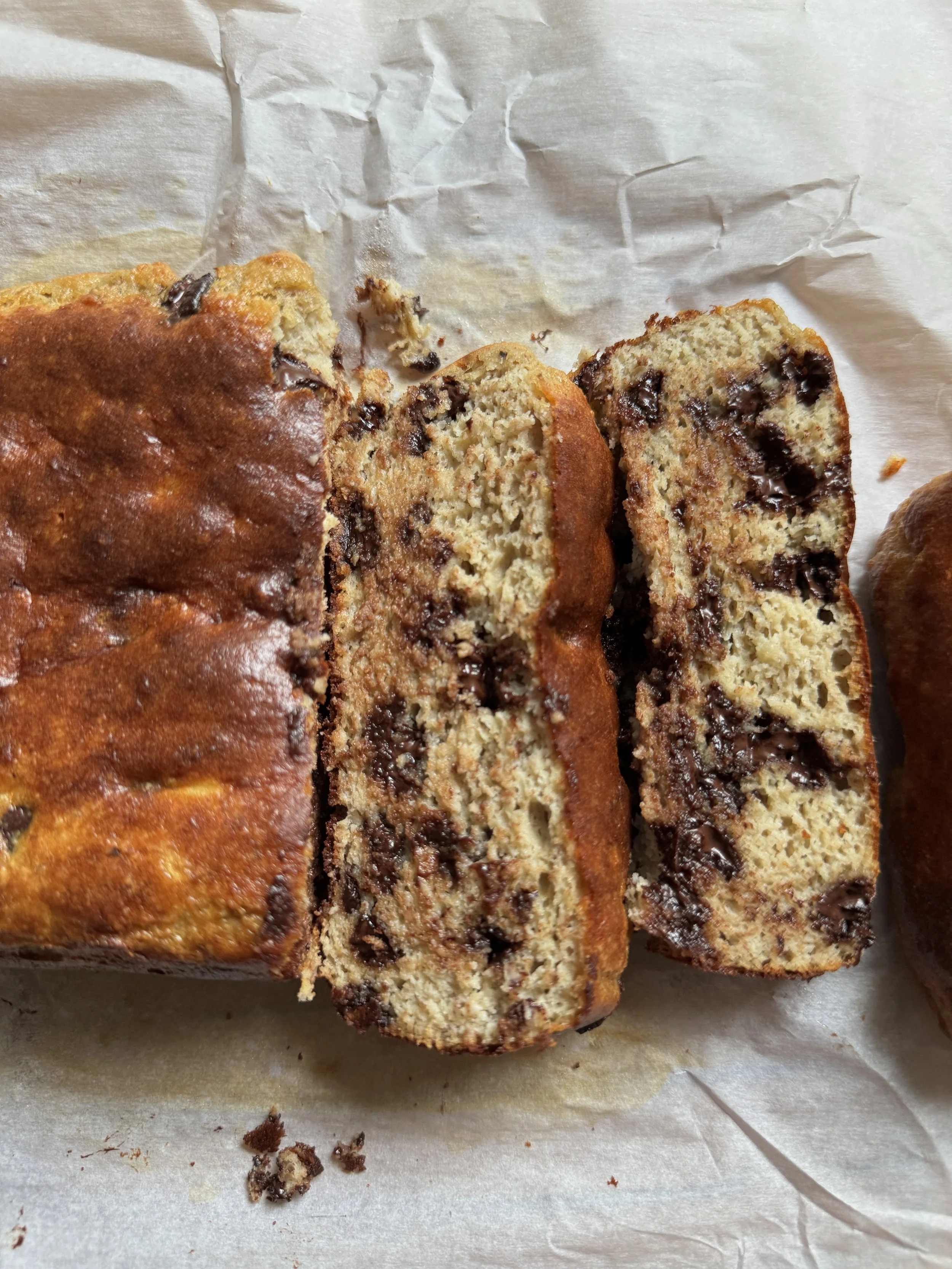 Pain aux bananes santé, riche en protéines (sans gluten, sans sucre ajouté)