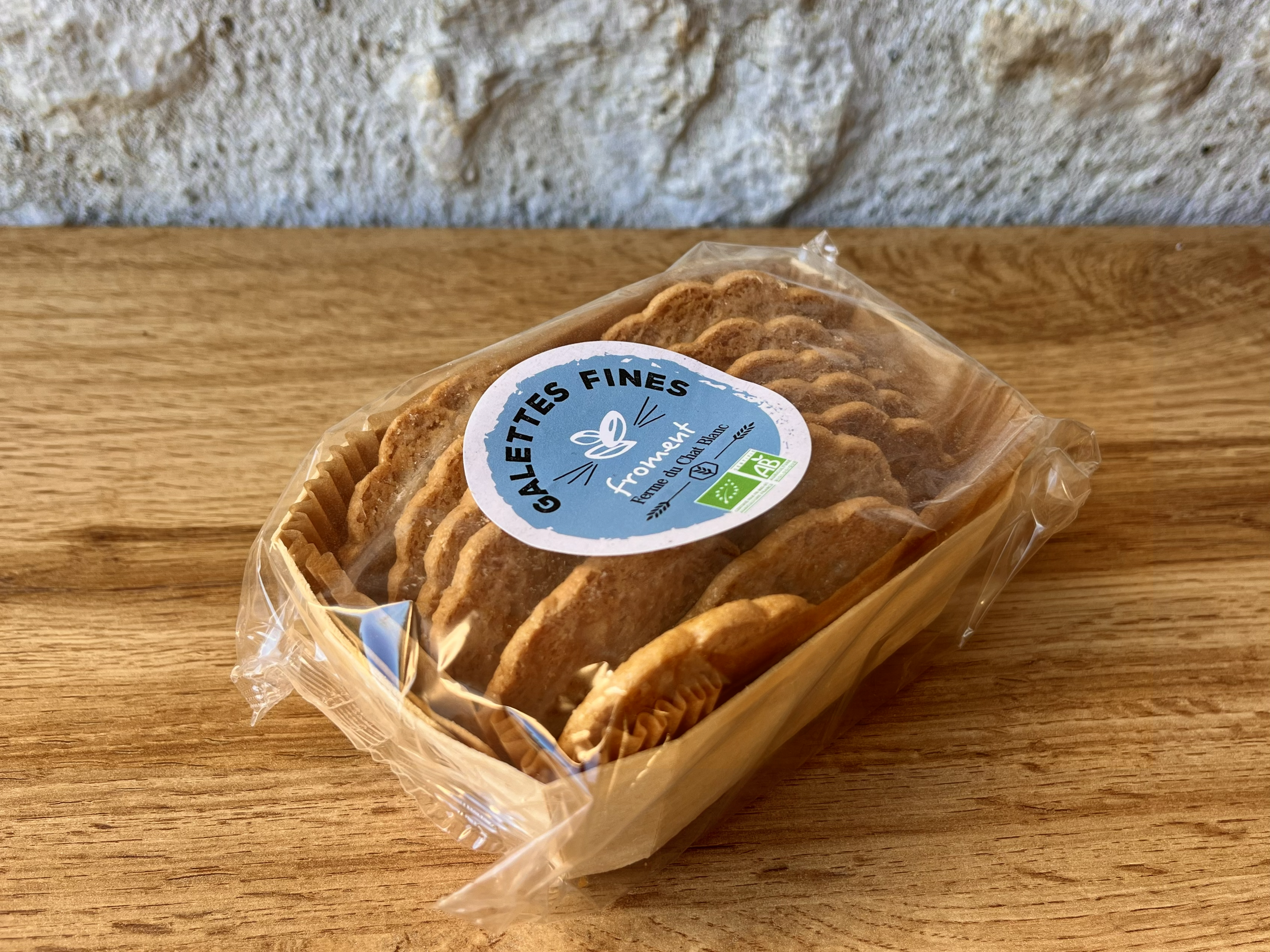 Biscuits Galettes fines de Froment BIO - 150g