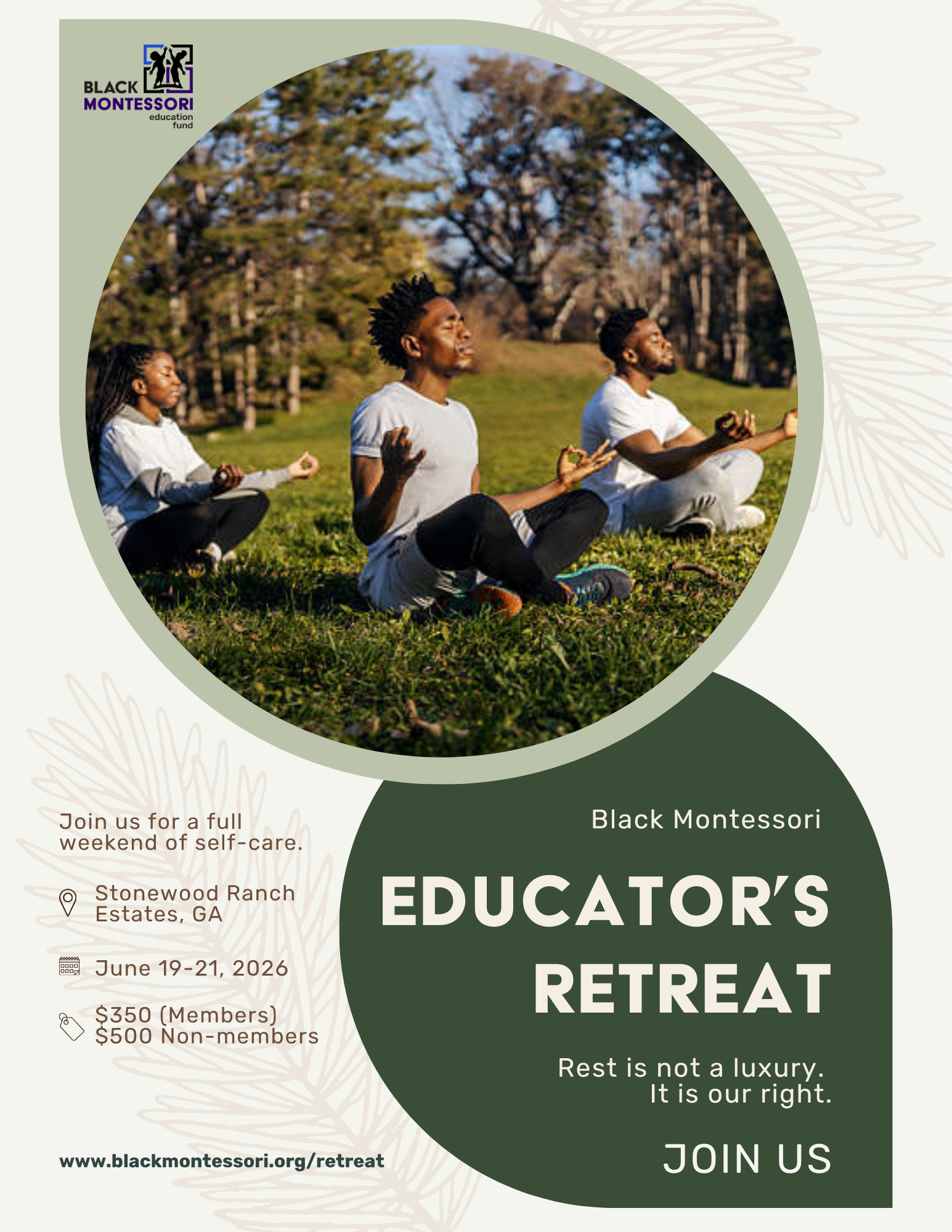 Black Montessori Educator’s Retreat&nbsp;