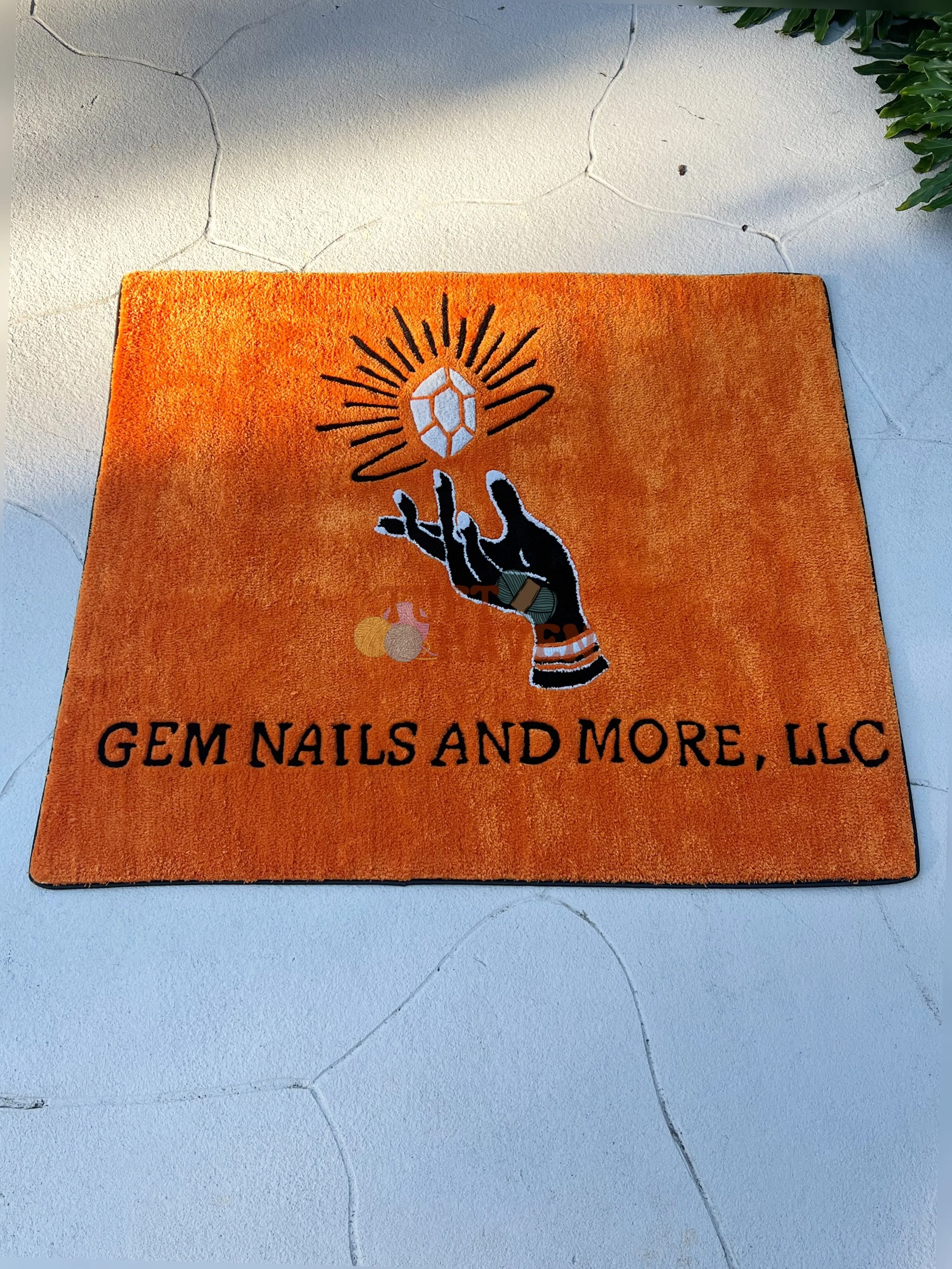 Logo Rug| Filled Background