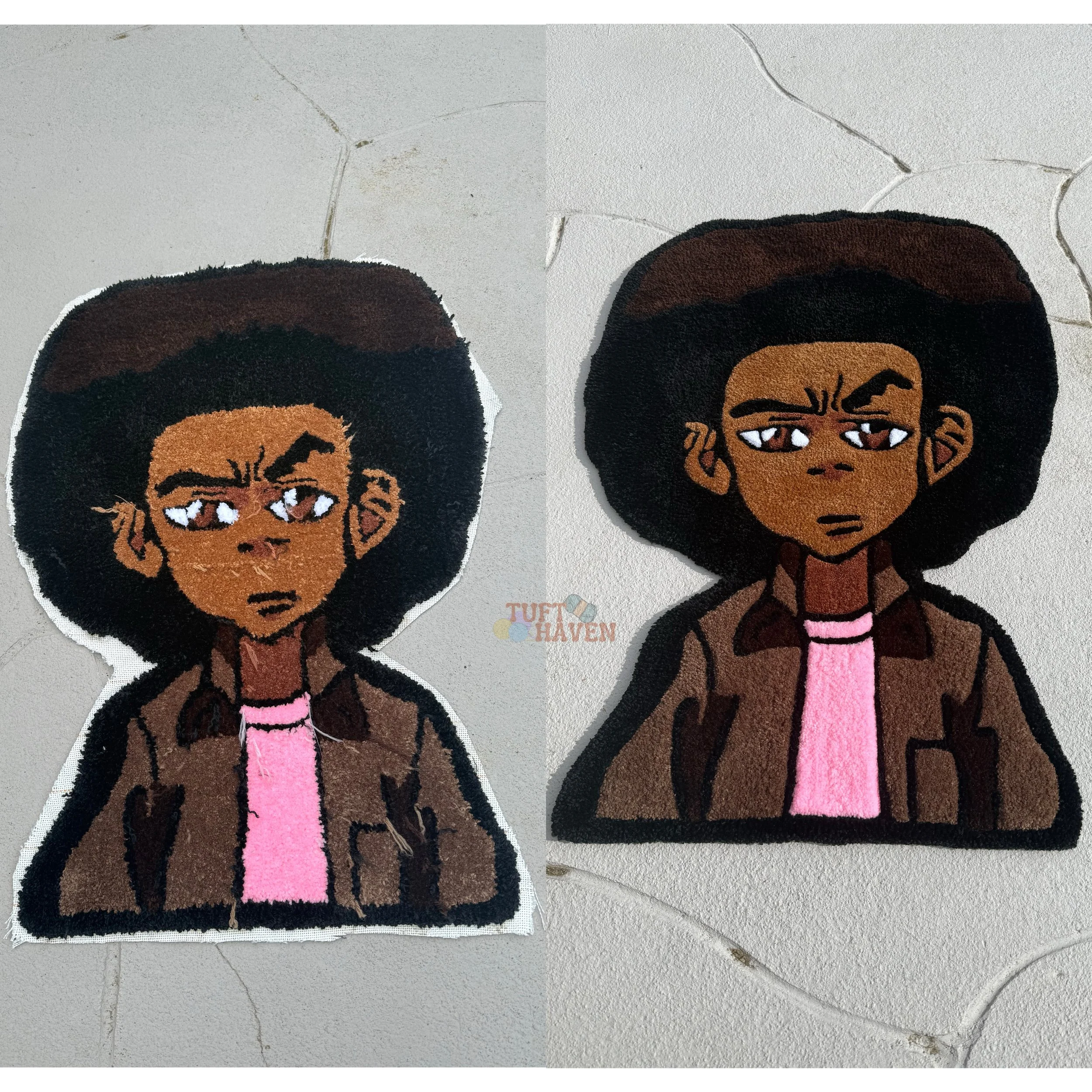 Customized Huey Freeman| Custom Shirt| Cut Out Shape