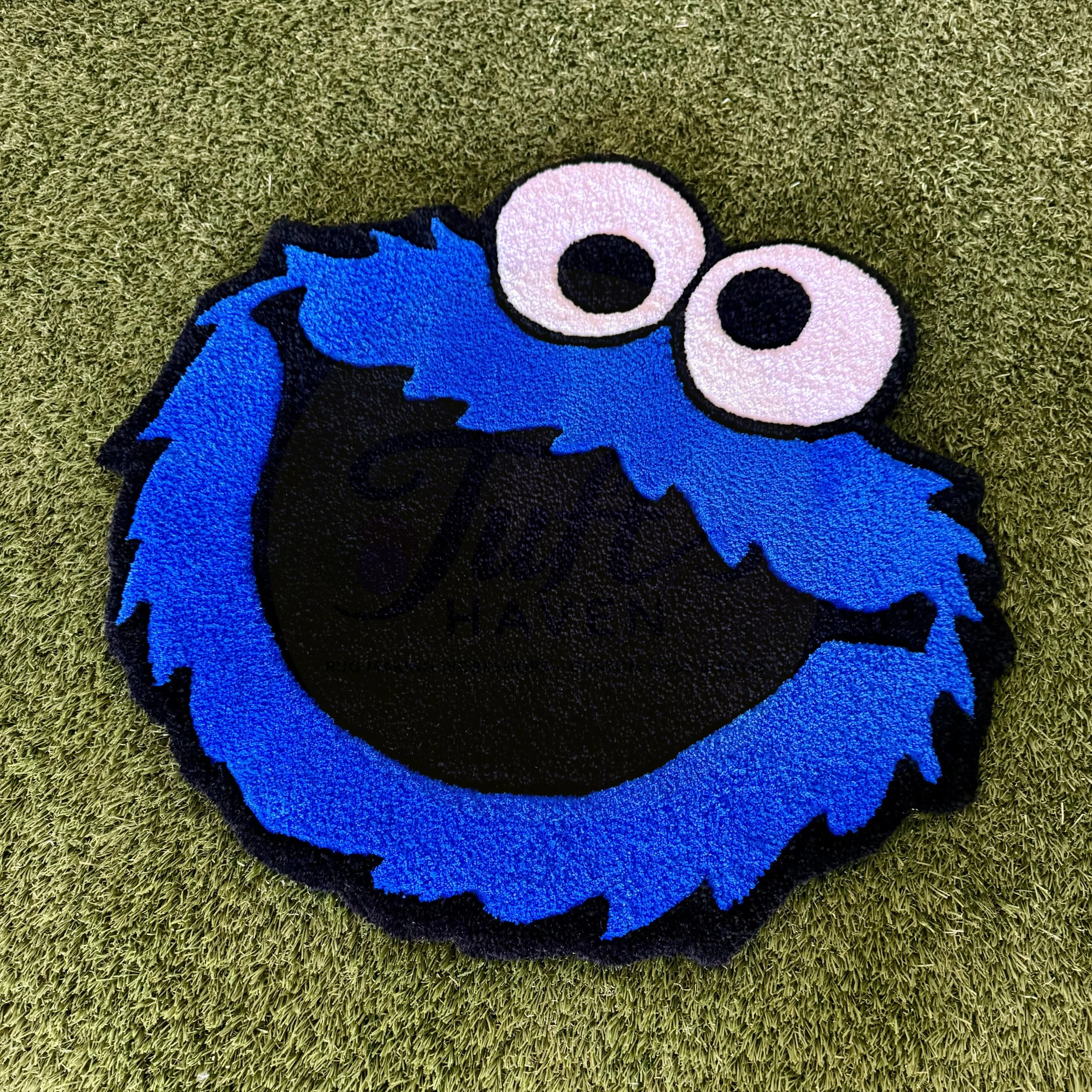 Inspired Cookie Monster Rug