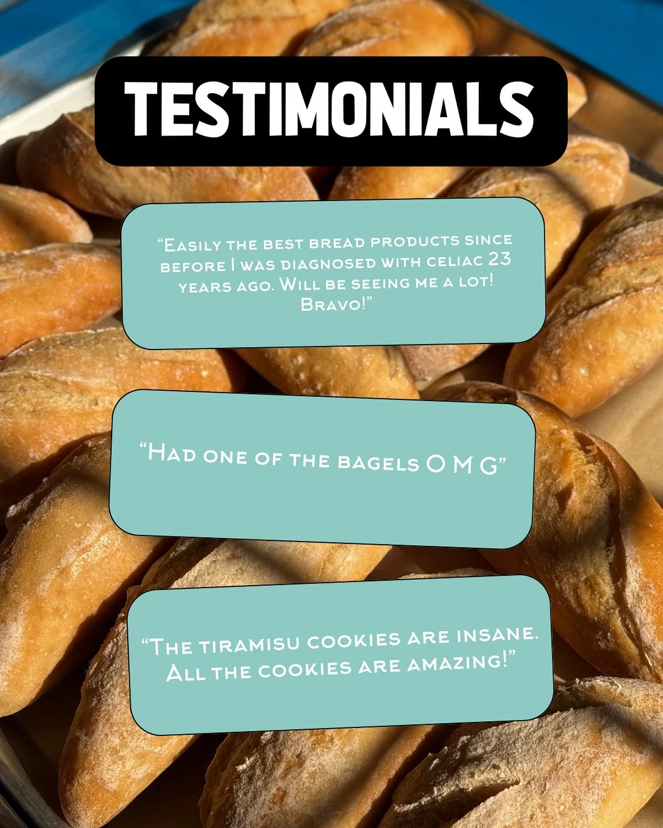 Who said gluten-free can&rsquo;t be tasty? 

Your reviews prove them wrong every single day. 🩵

#glutenfree #glutenfreecharlotte #704food #gffood #baked #glutenfreefinds #charlotteglutenfree #theaccidentalbaker #clt #clteats