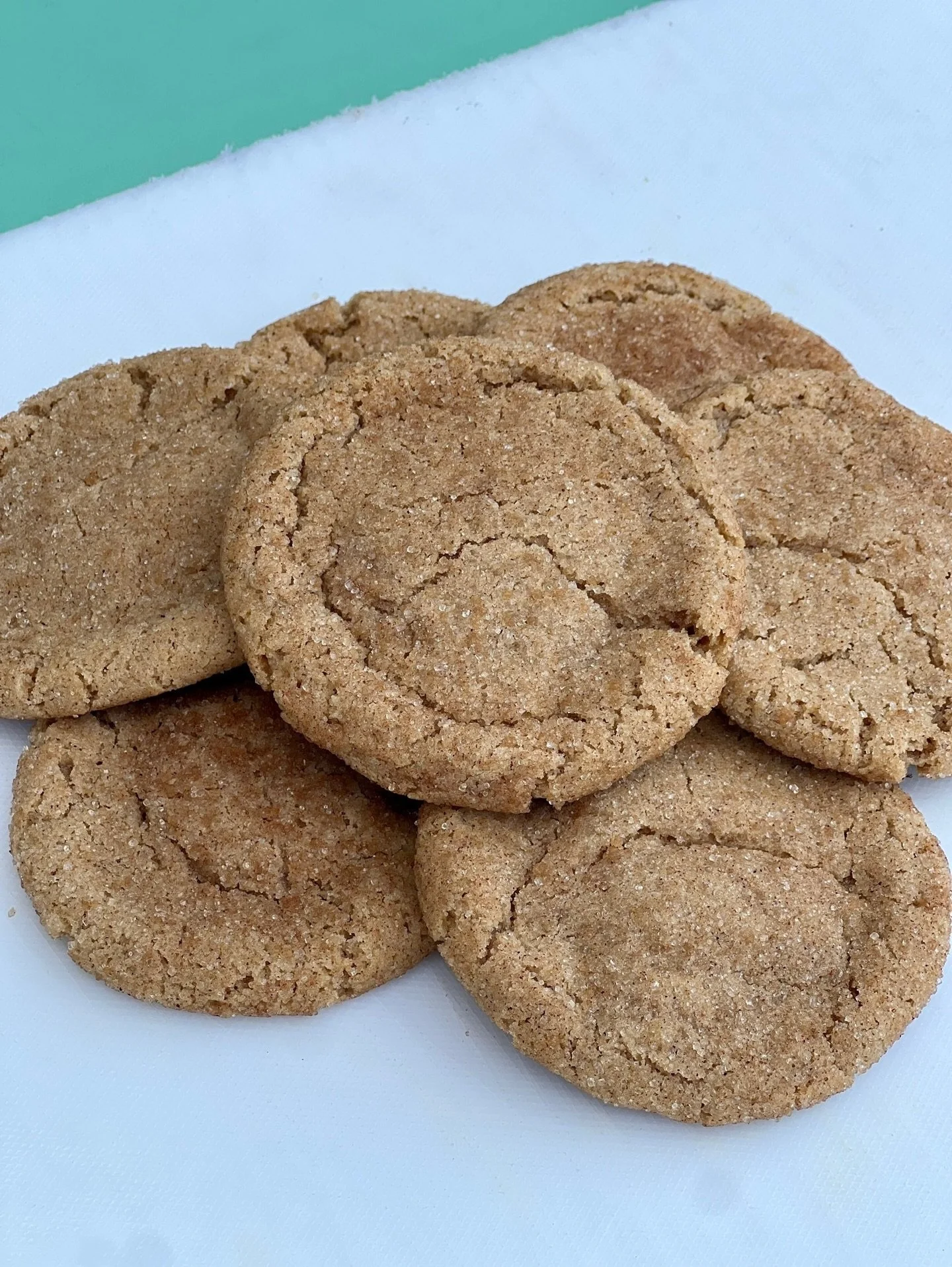 🍁 Introducing the Maple Snickerdoodle Cookie 🍪 &mdash; basically a warm hug and a flannel shirt in cookie form.
Soft and chewy with just a hint of maple, then rolled in cinnamon and maple sugar for that iconic snickerdoodle crackle. It&rsquo;s nost