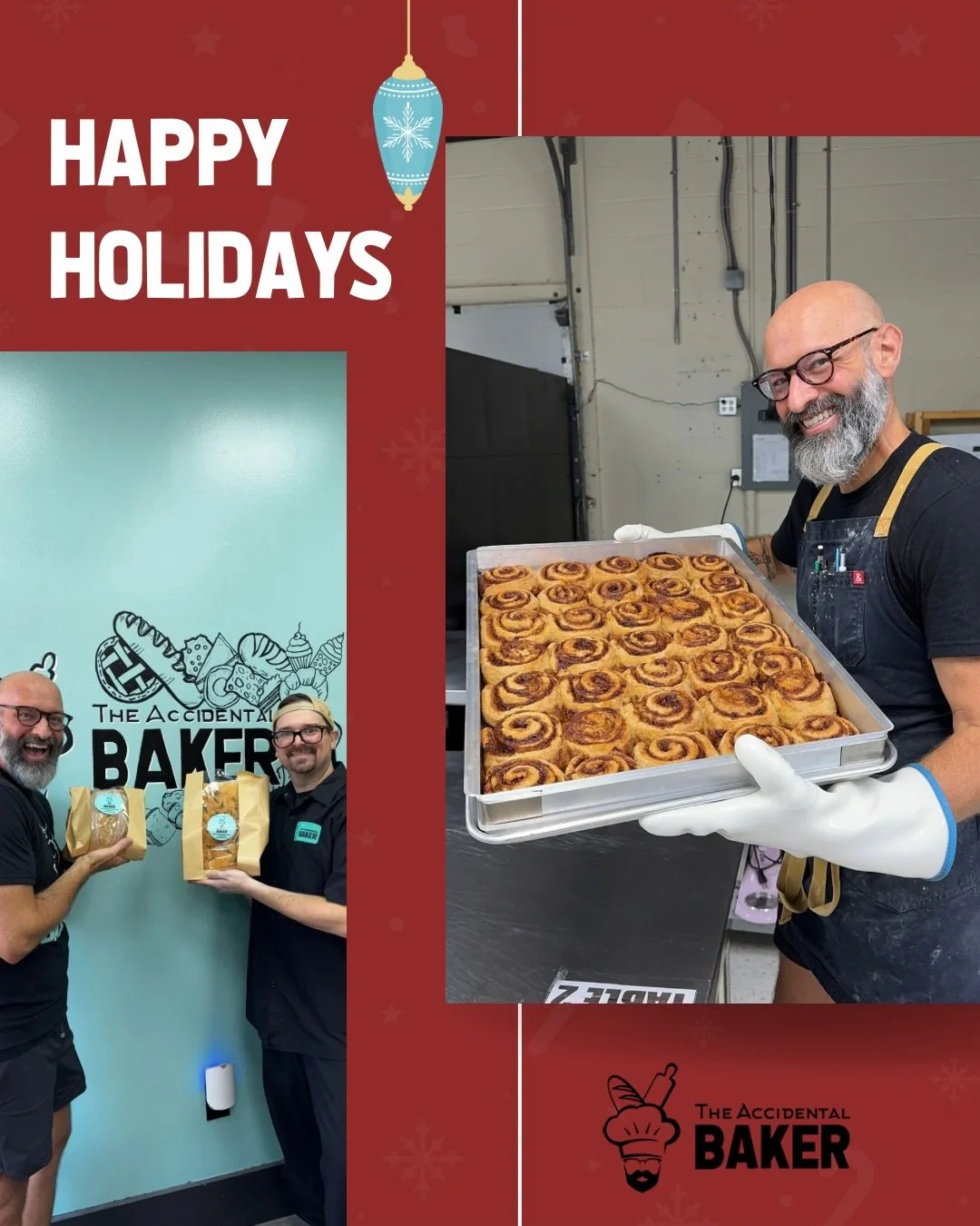 🎄Happy Holidays from our little bakery to you! 🩵

This season, we just want to say thank you. Whether you placed an order, stood in line before sunrise, shared a post, sent a kind message, or simply cheered us on, THANK YOU! Because of your unwaver