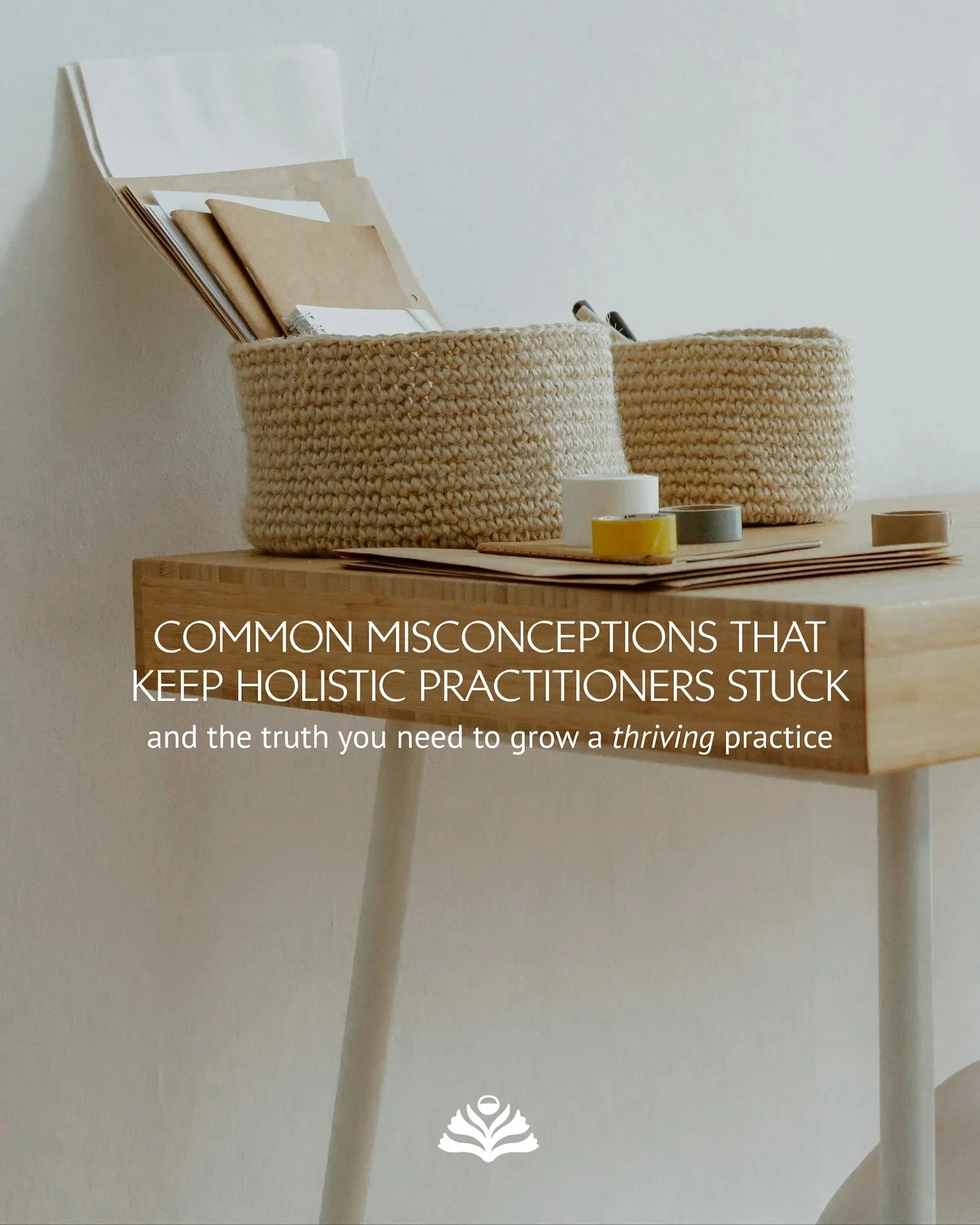 I see so many brilliant practitioners hold themselves back because of these myths.

These misconceptions keep you stuck spinning your wheels instead of actually helping the people who need you most.

You don&rsquo;t need a giant audience, you just ne
