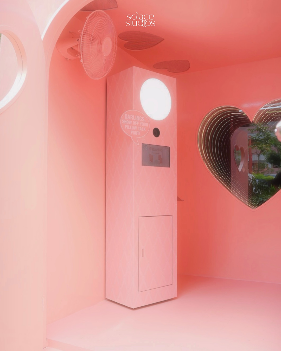 Solace Studios Compact Booth Pop Up Rental