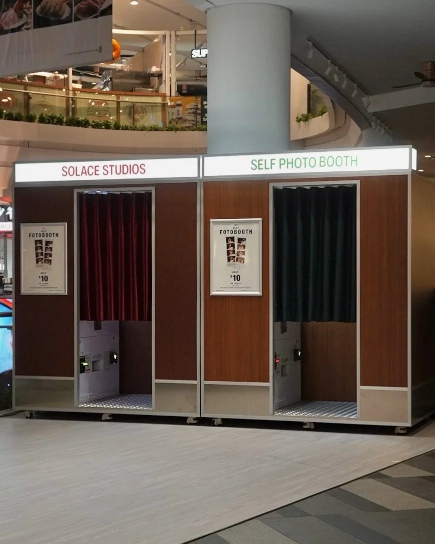 solace studios the star vista pop up booth