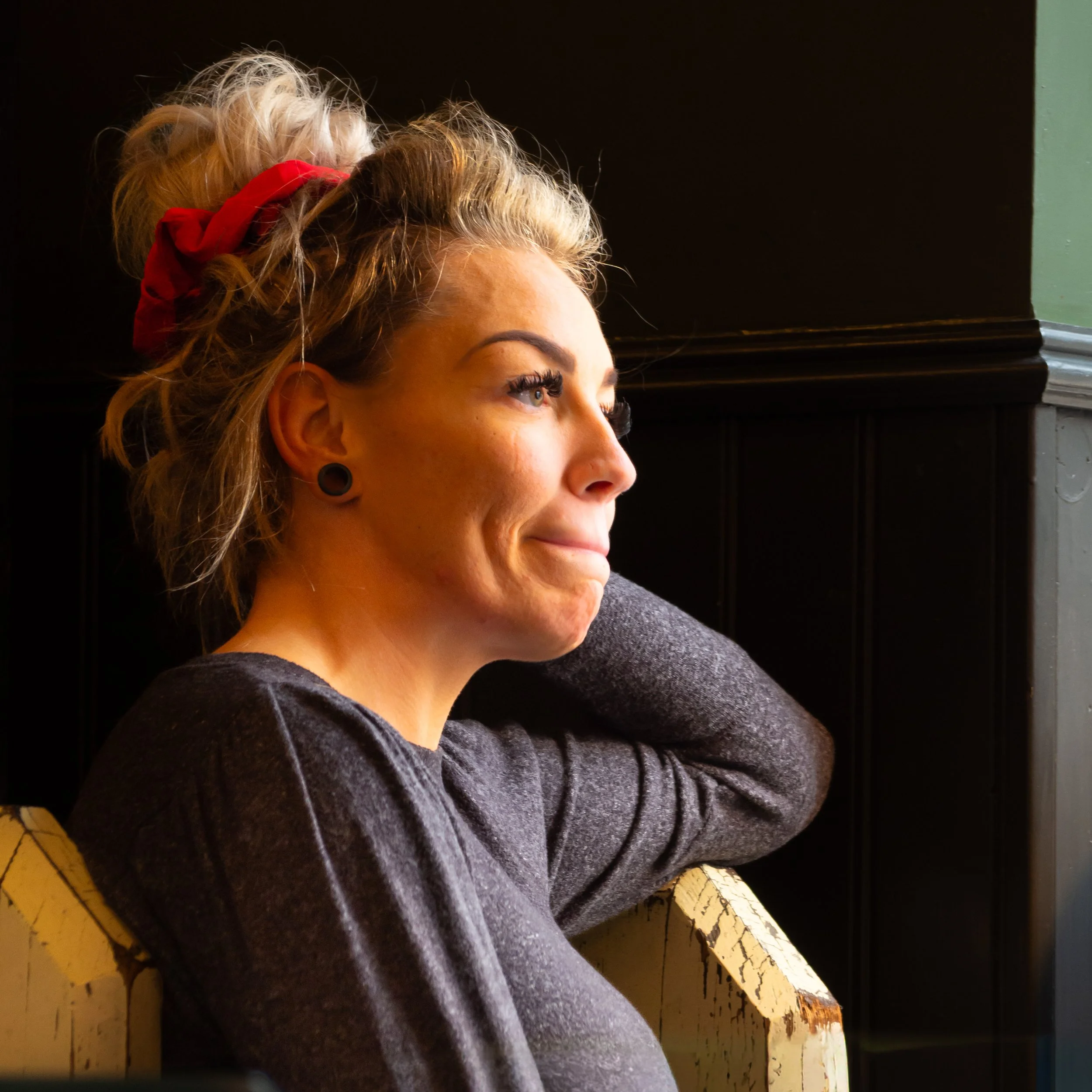 maryport cafe woman smirk.jpg