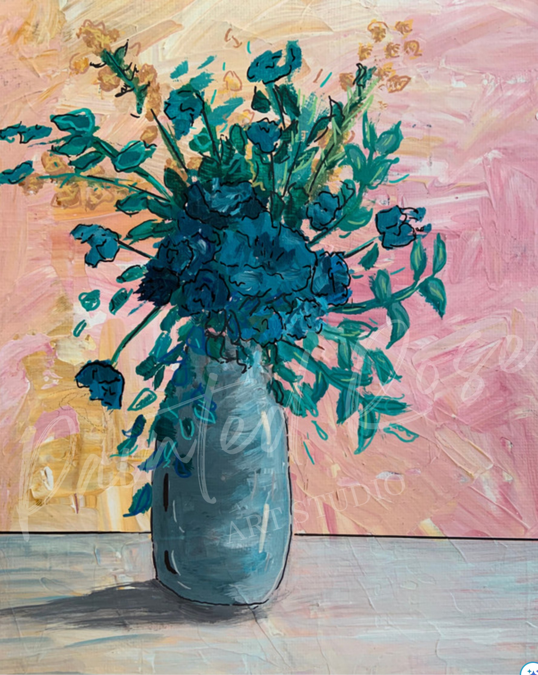 Rose Mini: Blue