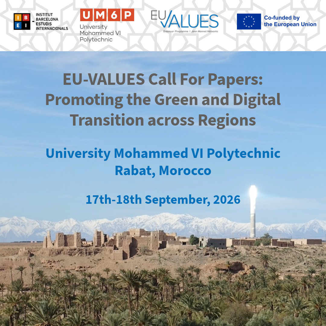 Call for Papers: EU-VALUES International Conference, September 2026