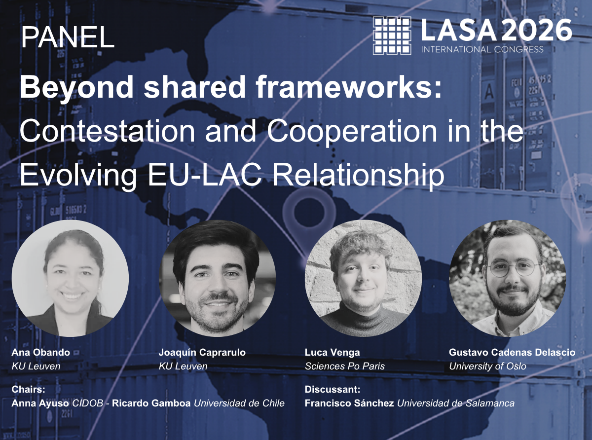 LAC-EU Network fellows take the stage at LASA 2026 in Paris