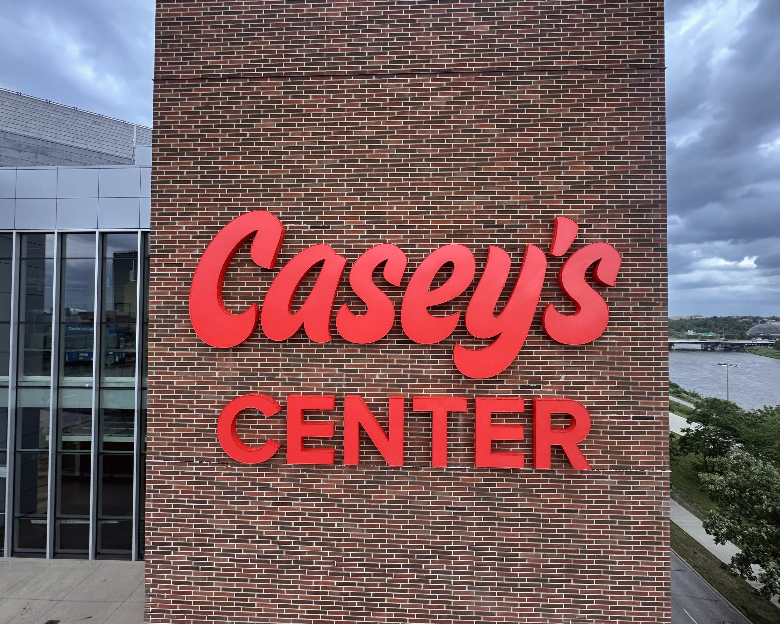Casey's Center South Brick Channel Letters.jpg
