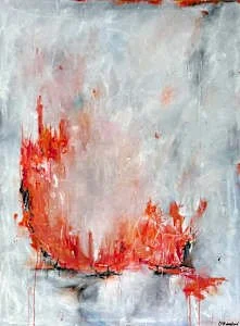 Hot Take, Oil, 48x36"