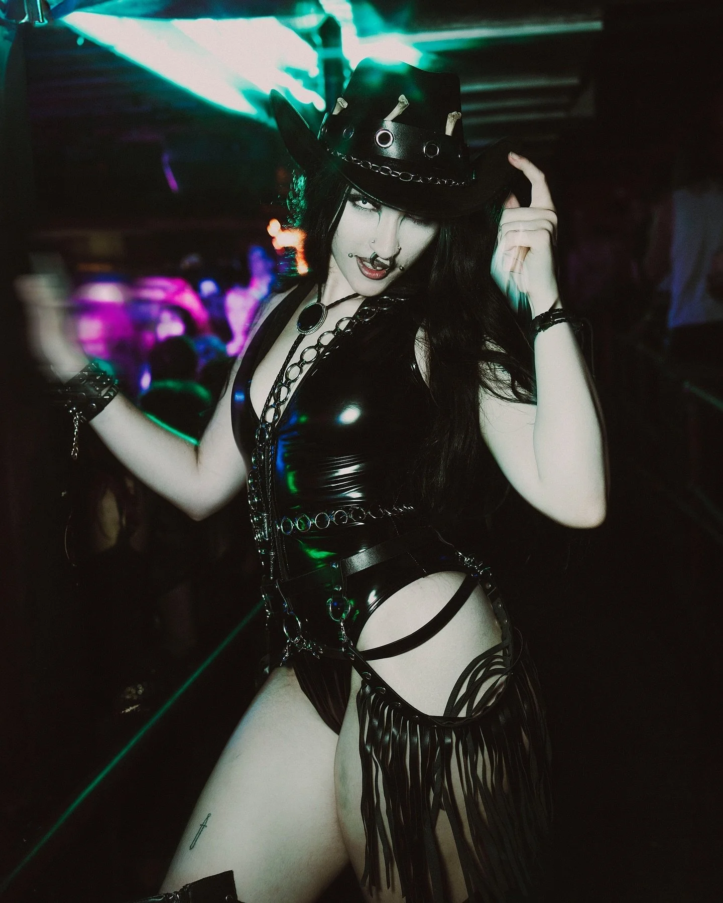 This has been my favorite @xmortis_night to shoot. Everyone looked stunning! Here are some of my favorites! 🤍💀🤍