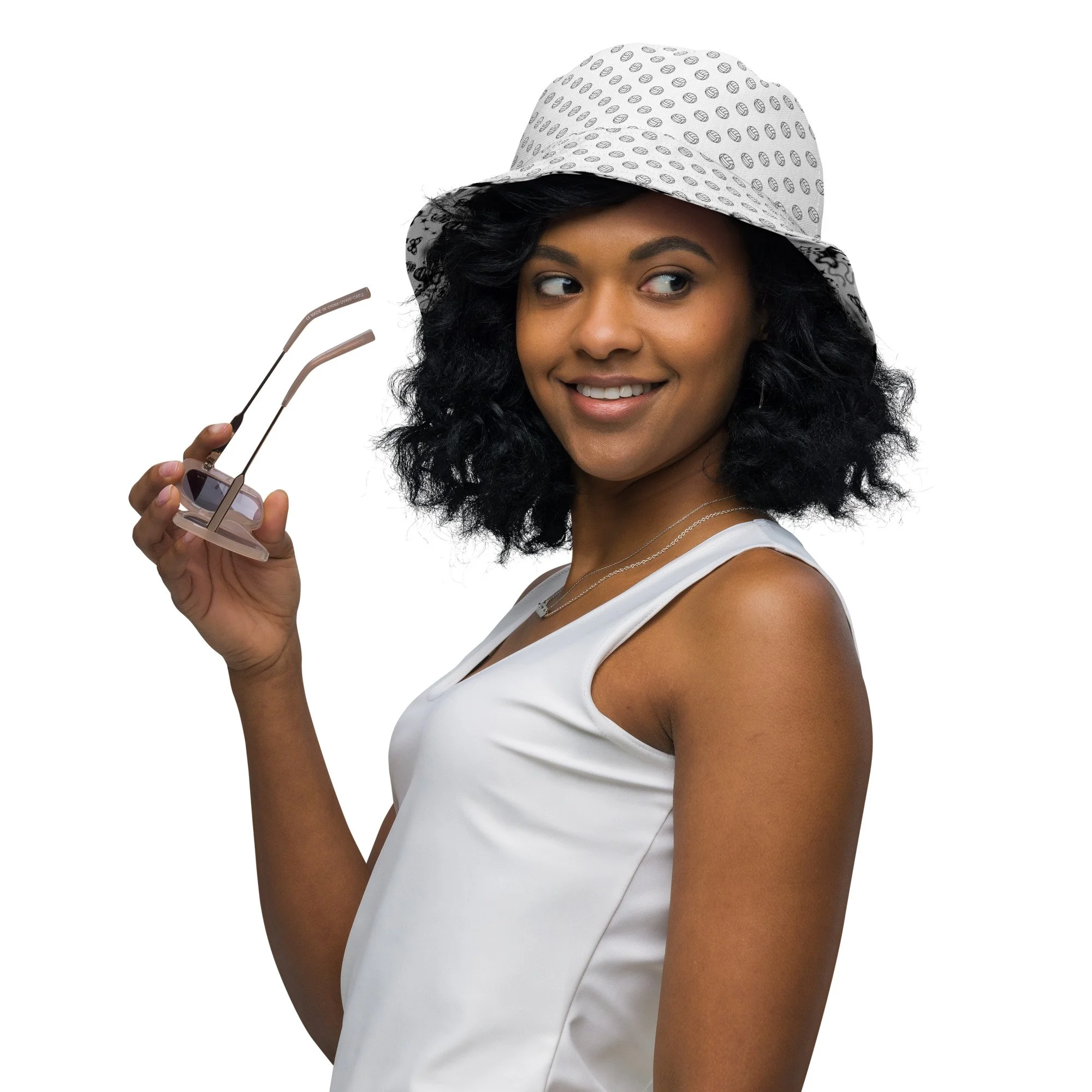 Volleyball Reversible Bucket Hat