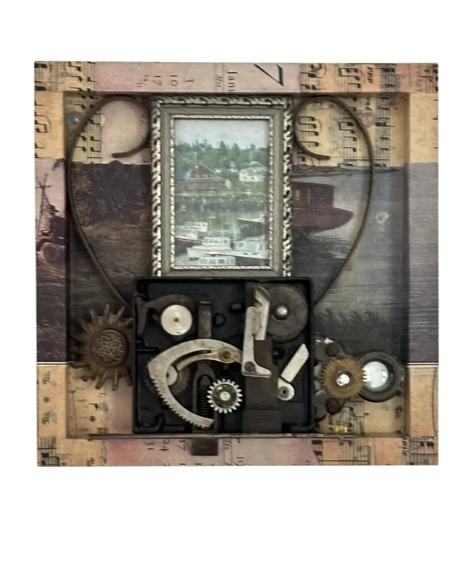 Tide & Time  8"x8"x1.5"