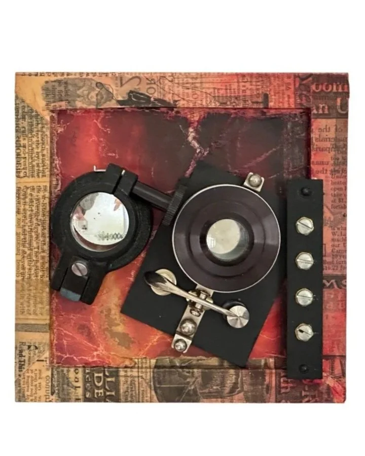 Through the Static  6" x 6" x 2"