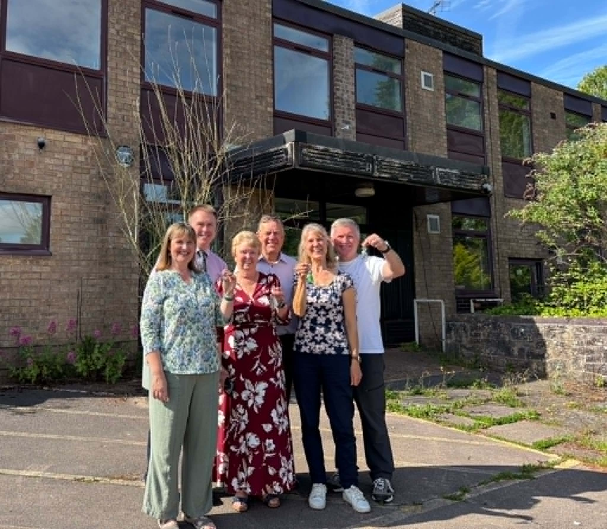 We have the keys!
