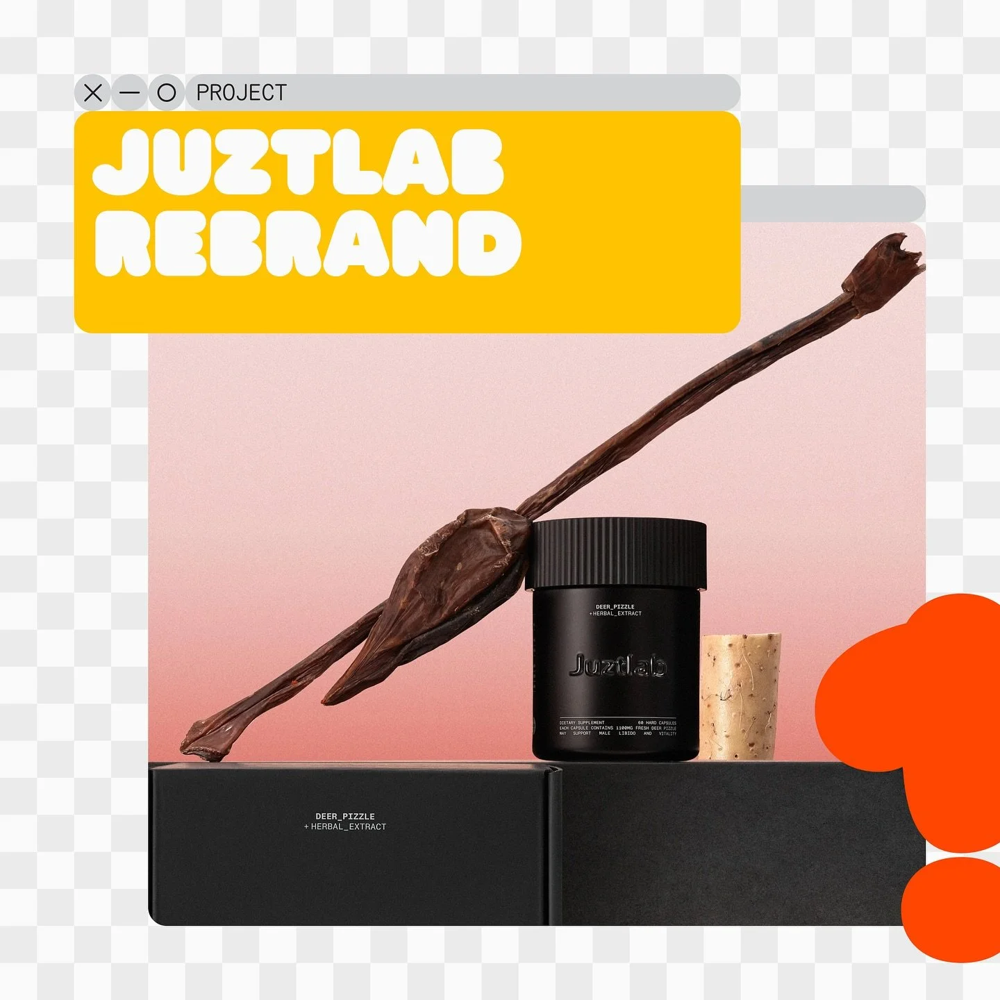 Juztlab Rebrand by April Dang and Meat Studio

&ldquo;Juztlab is an emerging brand of supplements based on traditional medicine. It aims to revitalize Eastern medicine health products to resonate with contemporary, young consumers who value natural i