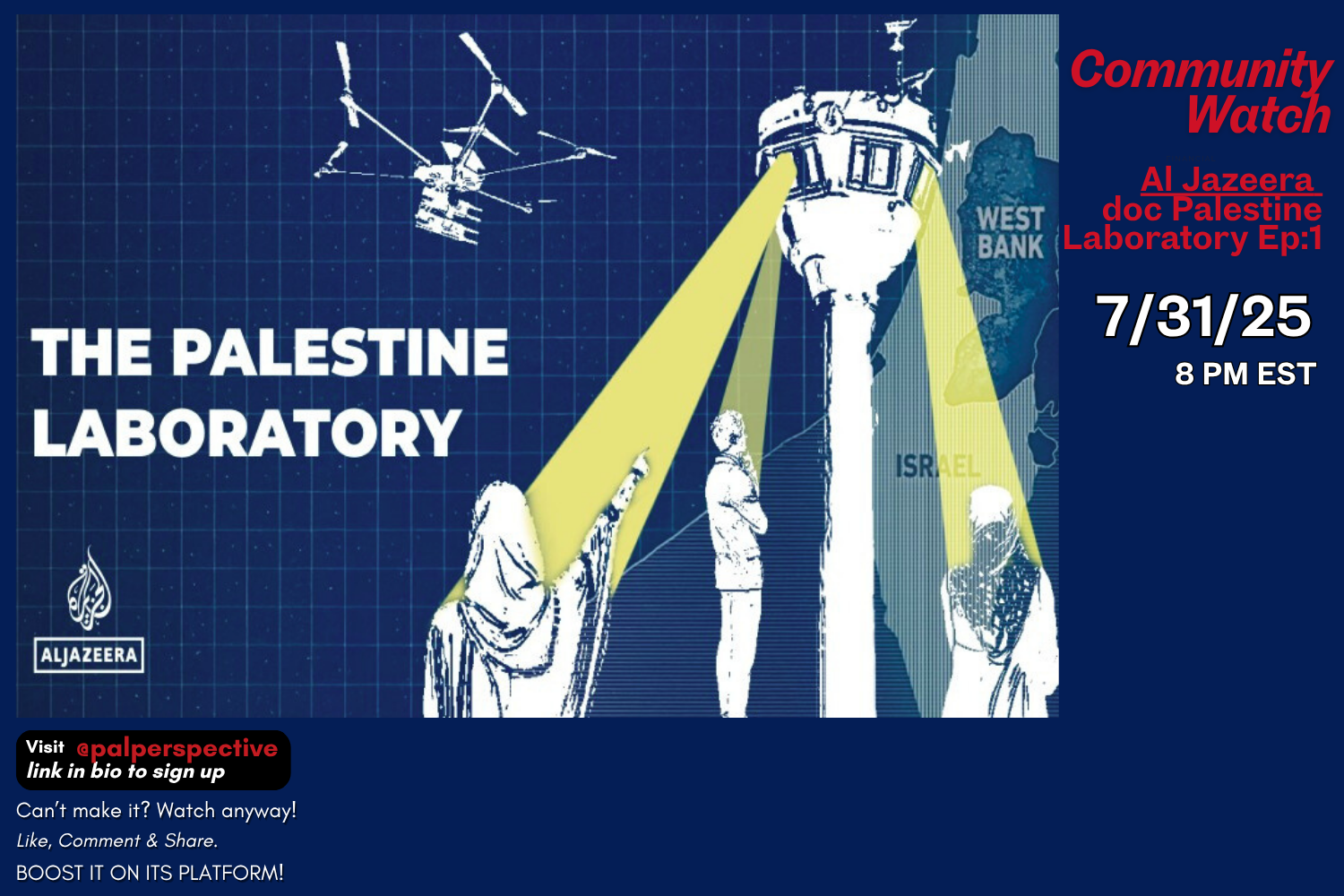 Al Jazeera doc Palestine Laboratory Ep:1