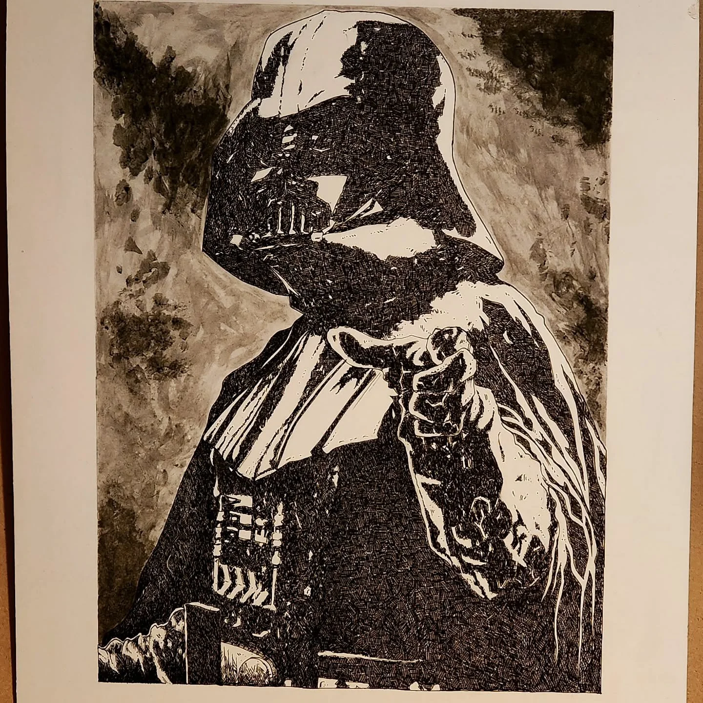 It's been a while...

#darthvader
#starwars 
#ink