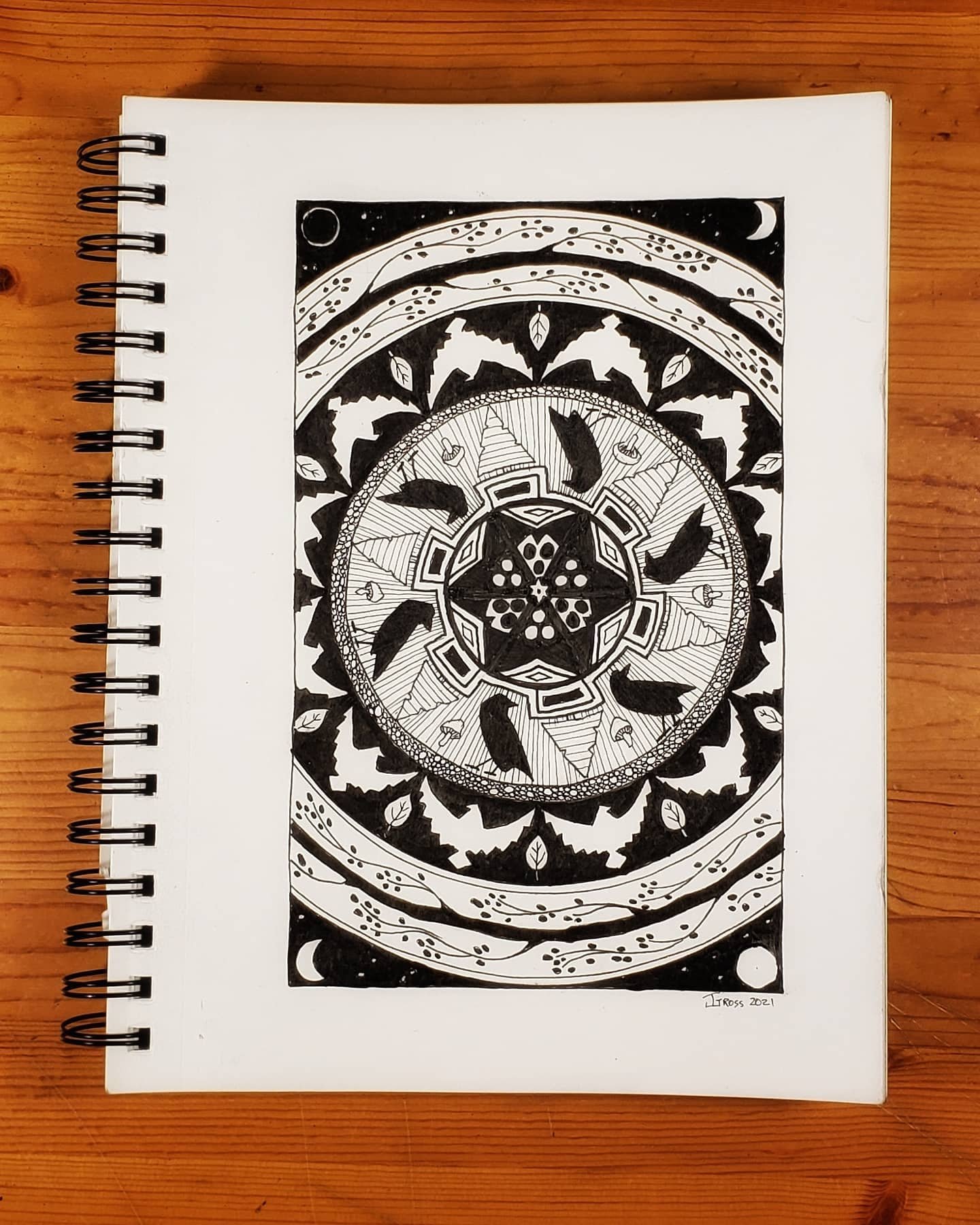 This week's sketch in the "at work only" sketchbook was something a little different. I started it on Monday, finished it up on Friday, and enjoyed every minute of it. Expect more of these. 😊

#ink #pensketch #canadianartist #winnipegartis