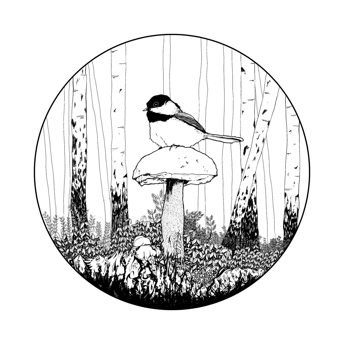 I'm been drawing over the holidays. 🙂 This piece was sketched in pencil and digitally inked in Clip Studio Paint. Next step is to add some colour. 

See www.sketchyreputation.com for other process pics.