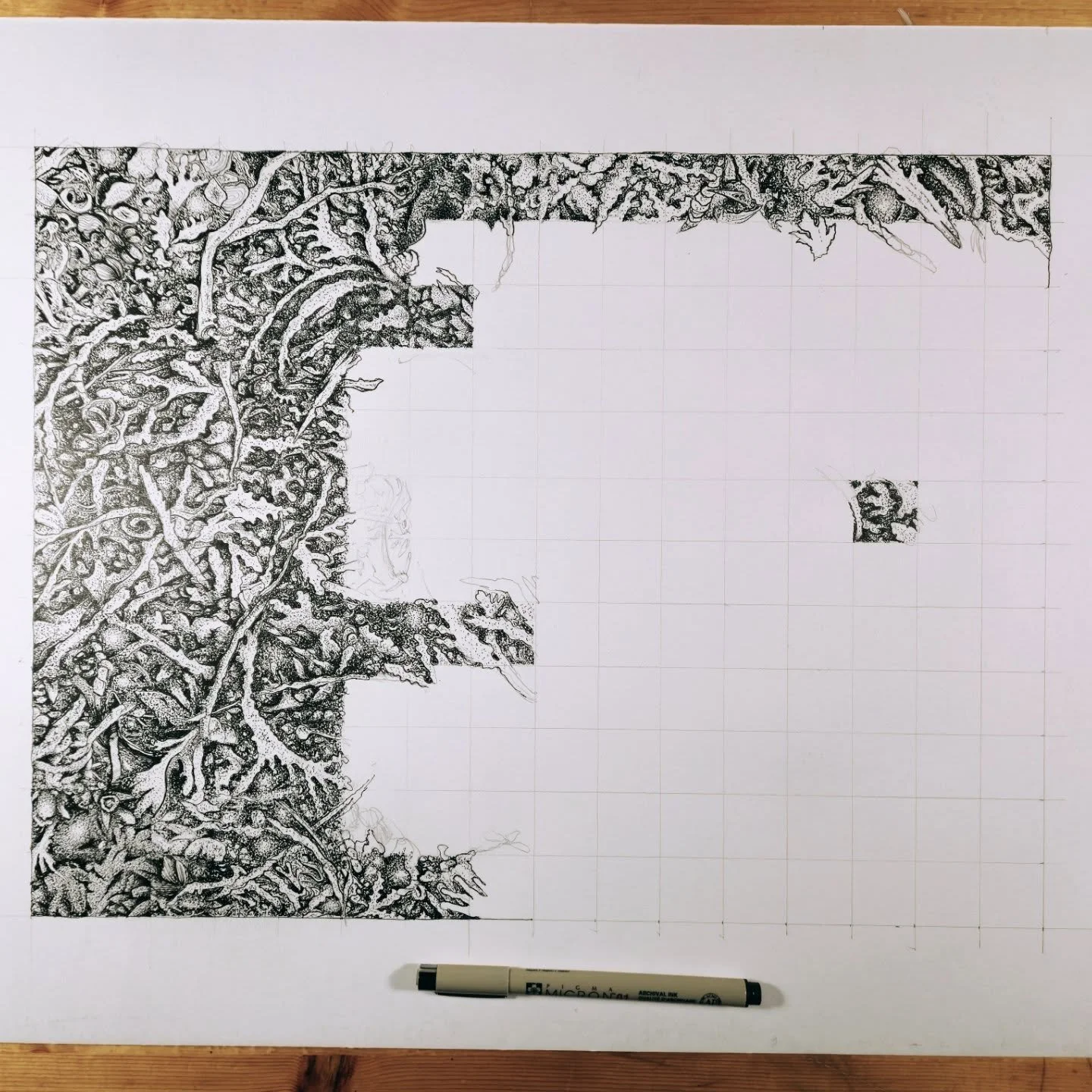 #inkart #inkdrawing #pointillism