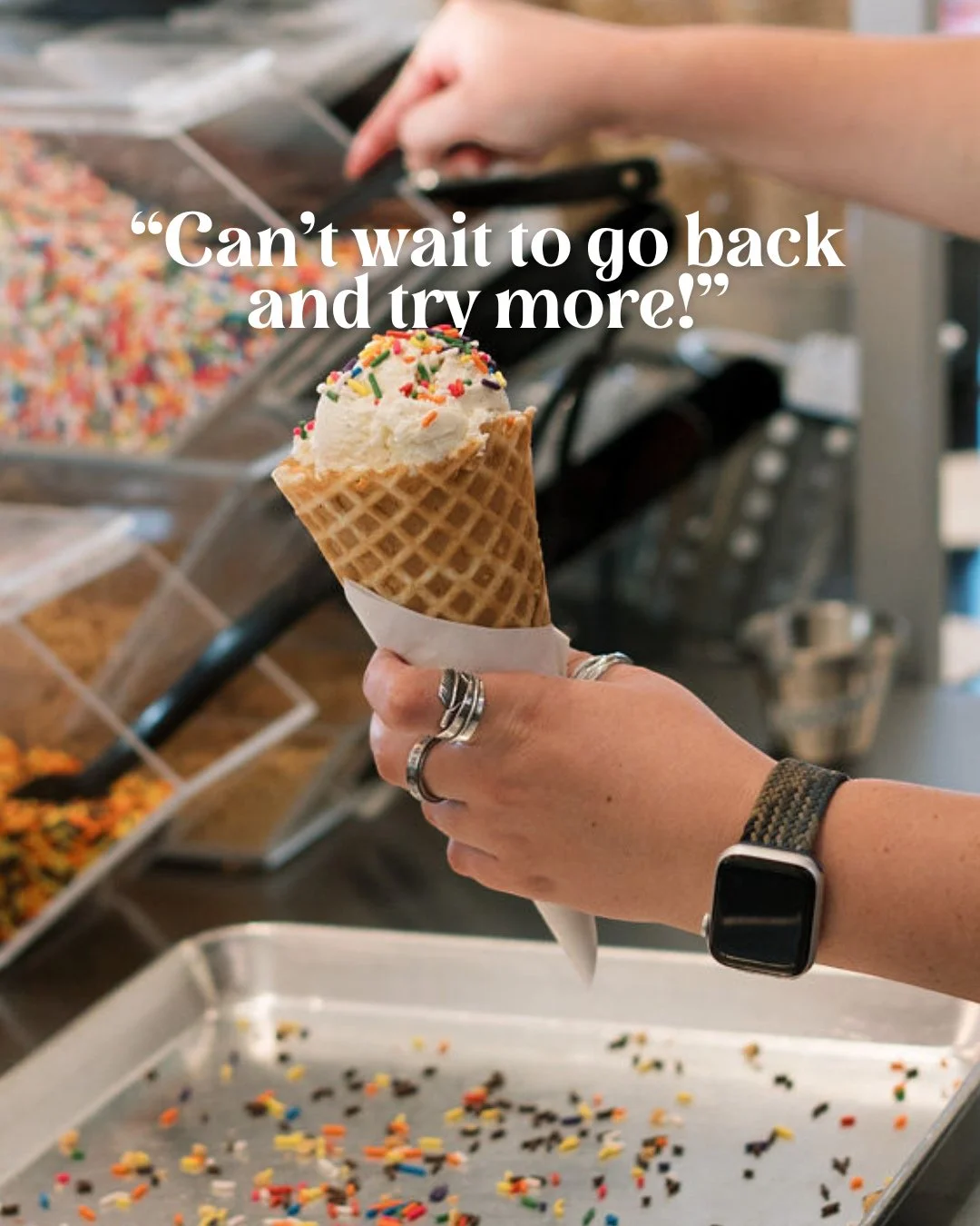 Hearing how much you love our ice cream never gets old. 🩷