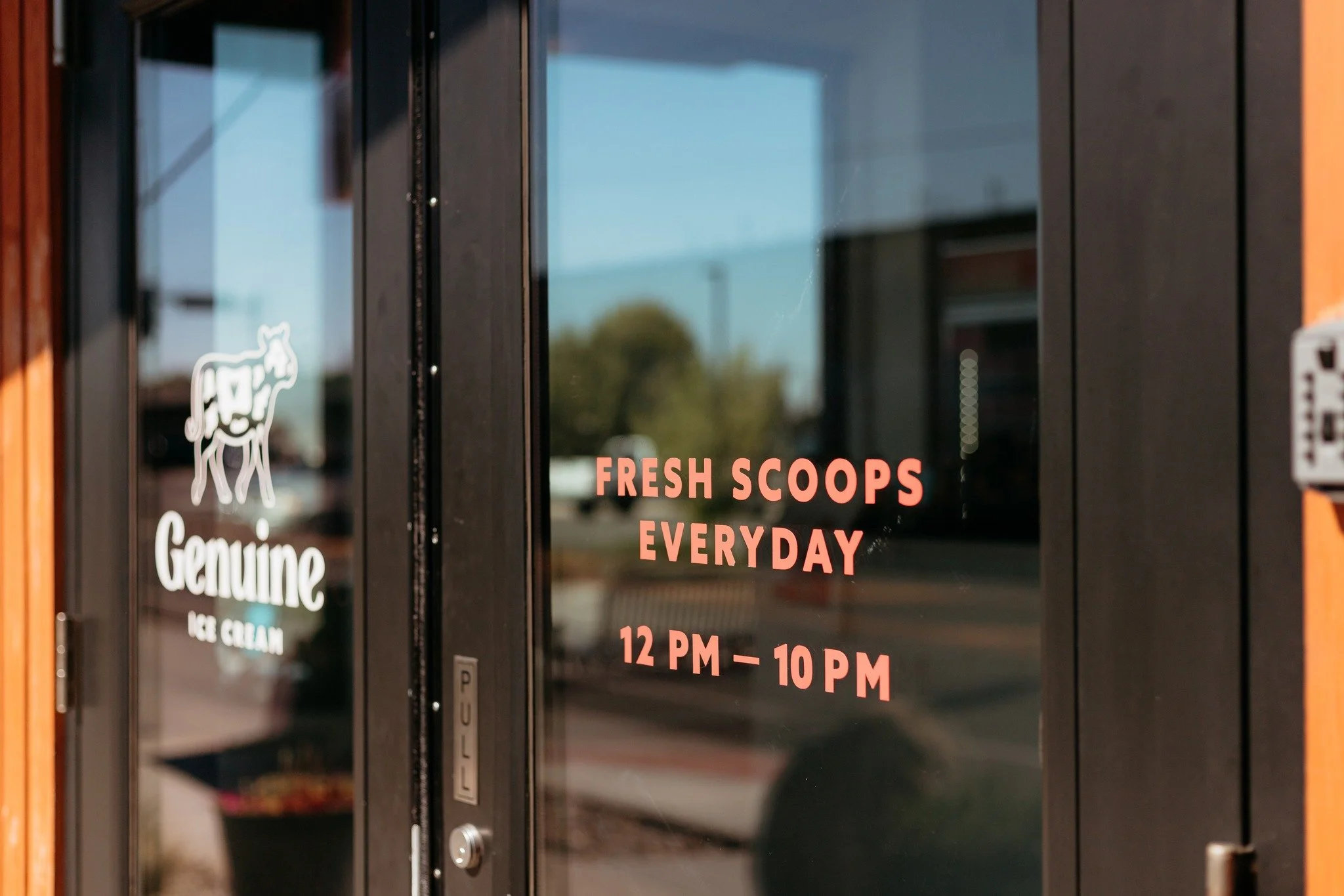 The door says it all.
Fresh scoops, every day, waiting just inside.

#GenuineIceCream #MontanaIceCream #HandmadeIceCream #HandcraftedIceCream #BozemanCommunity #BozemanEats #BozemanBusiness #MontanaSmallBusiness #MontanaCommunity #MontanaMade #MadeIn