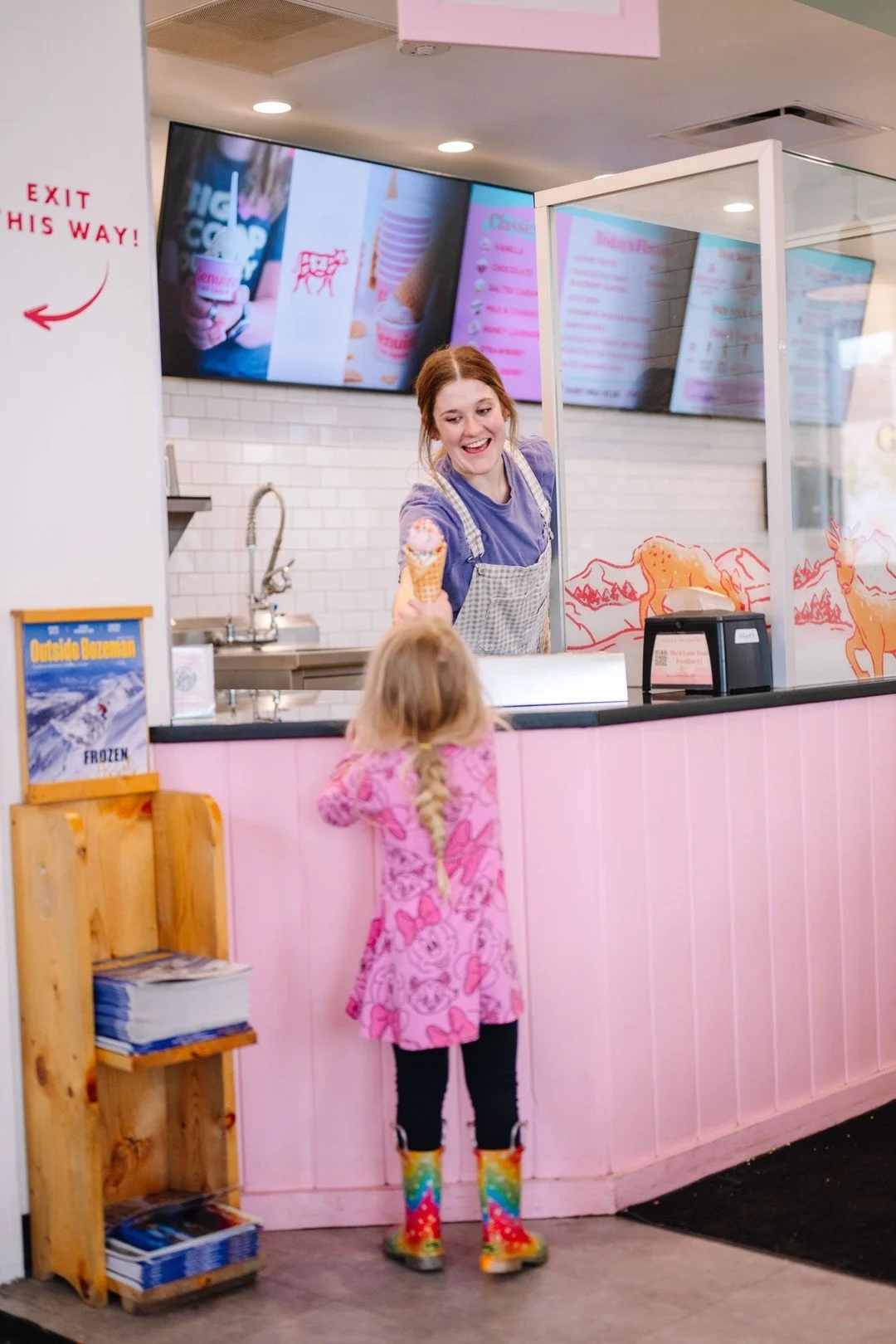 Whether it's your hundredth scoop or your first, we're glad you walked in ✨